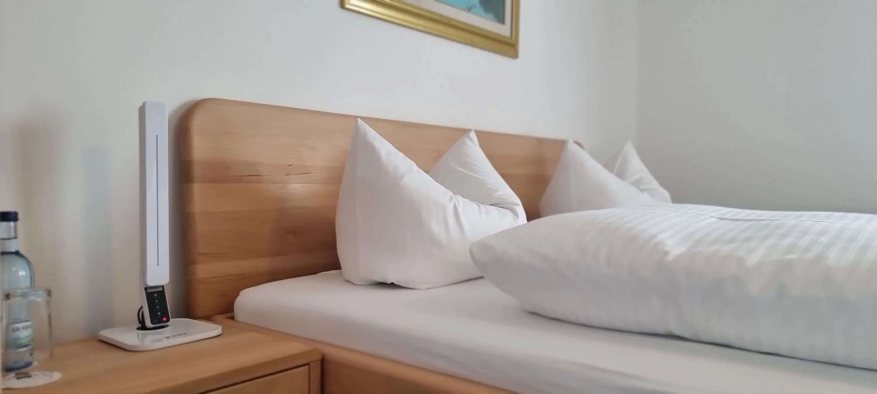 Bed in Hotel Seehalde