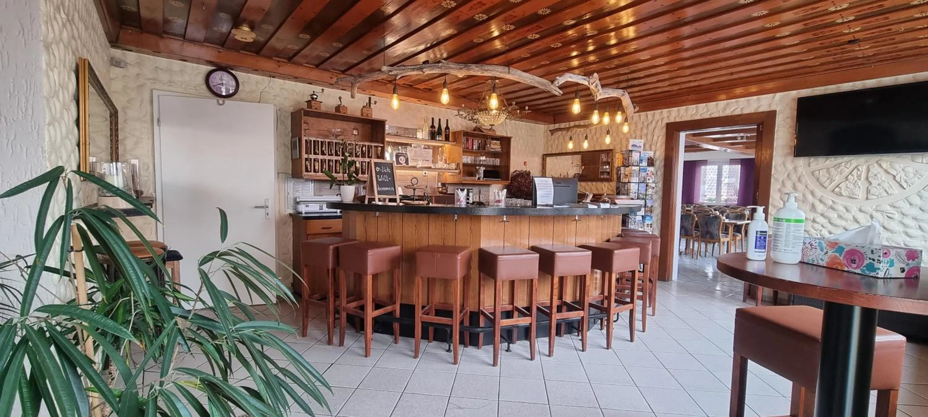 Lobby or reception in Hotel Seehalde