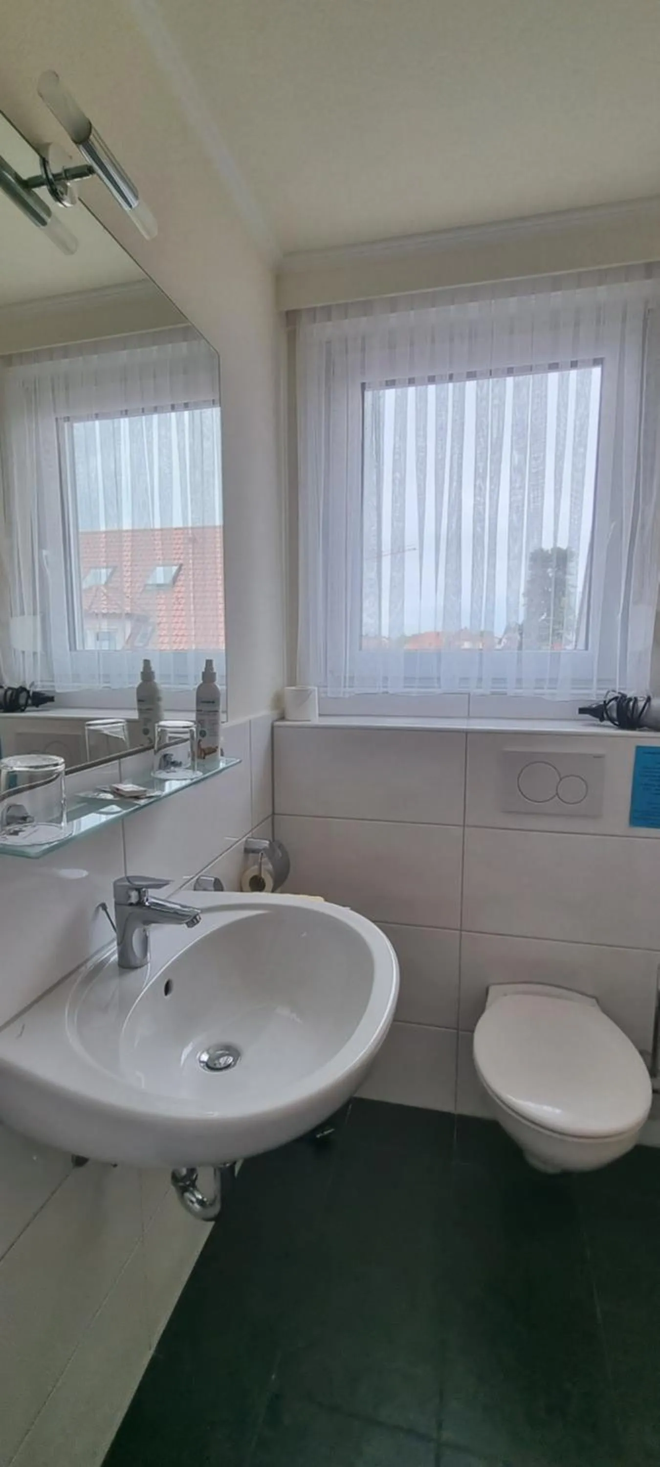 Bathroom in Hotel Seehalde