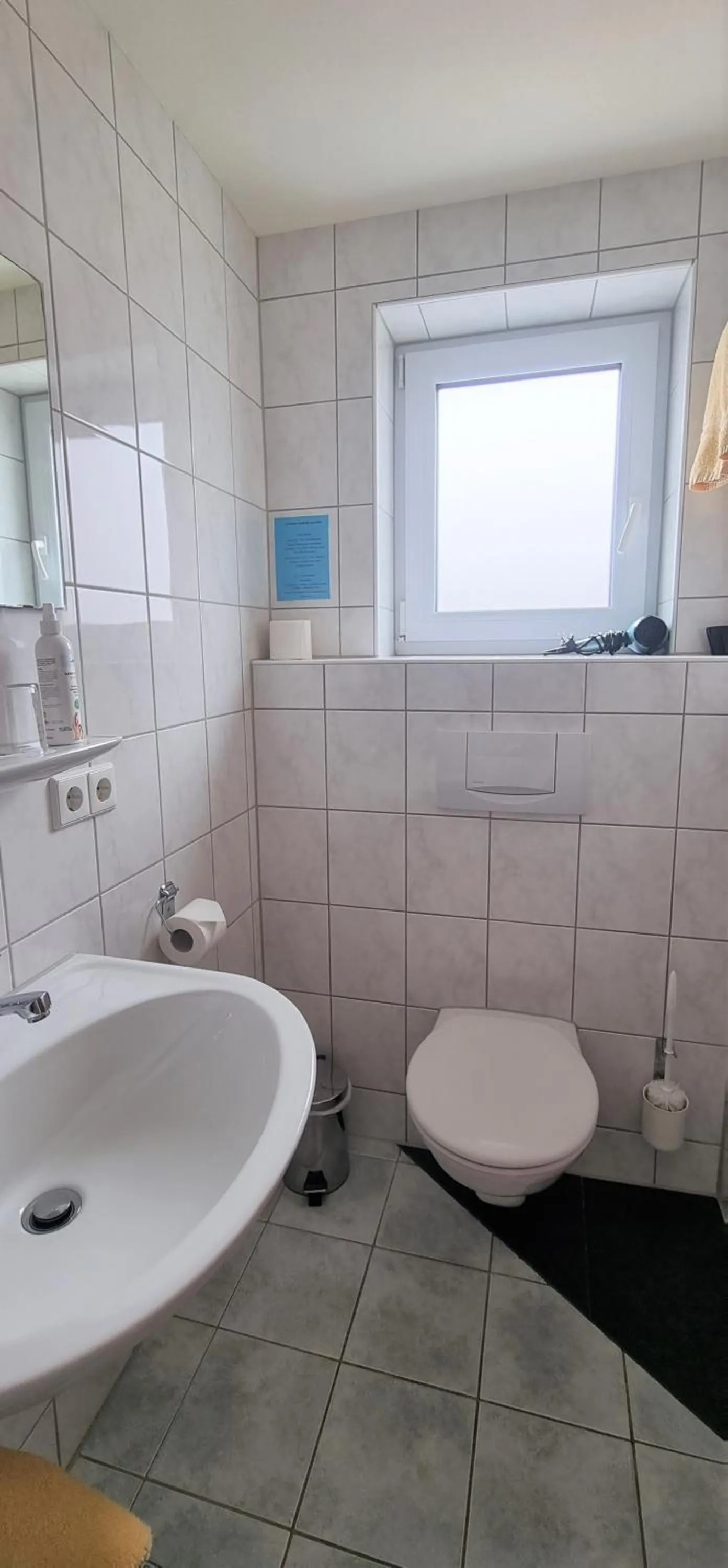 Bathroom in Hotel Seehalde