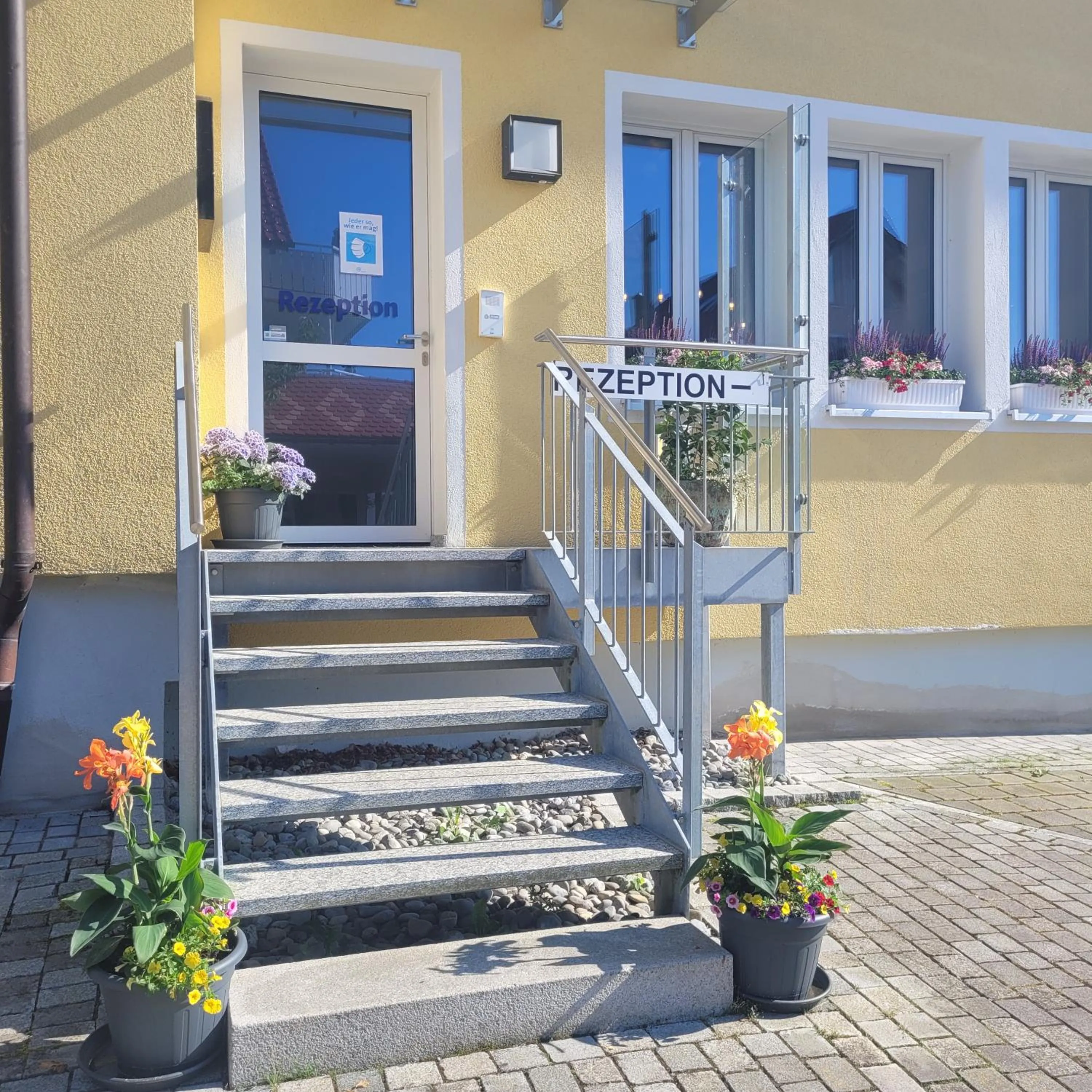 Lobby or reception in Hotel Seehalde