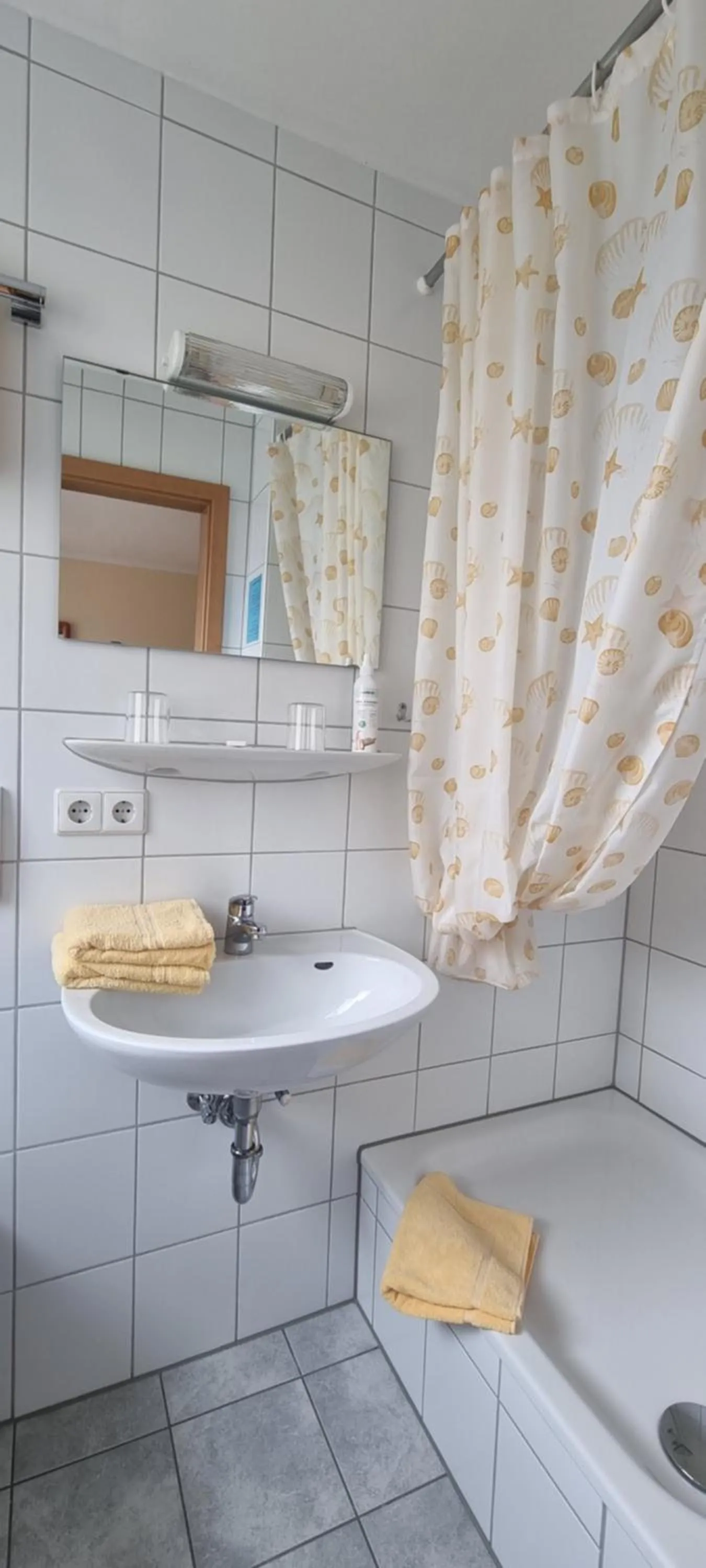 Bathroom in Hotel Seehalde