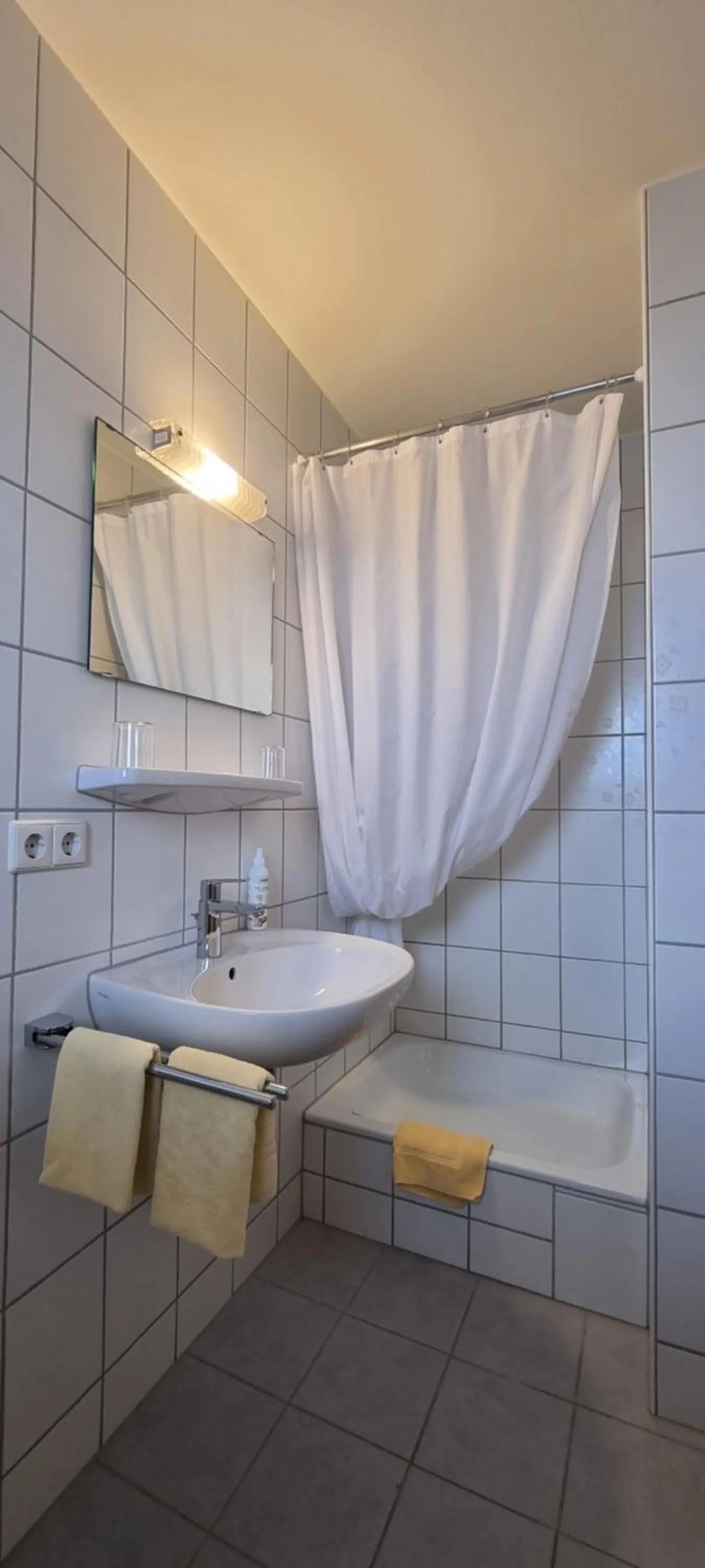 Bathroom in Hotel Seehalde