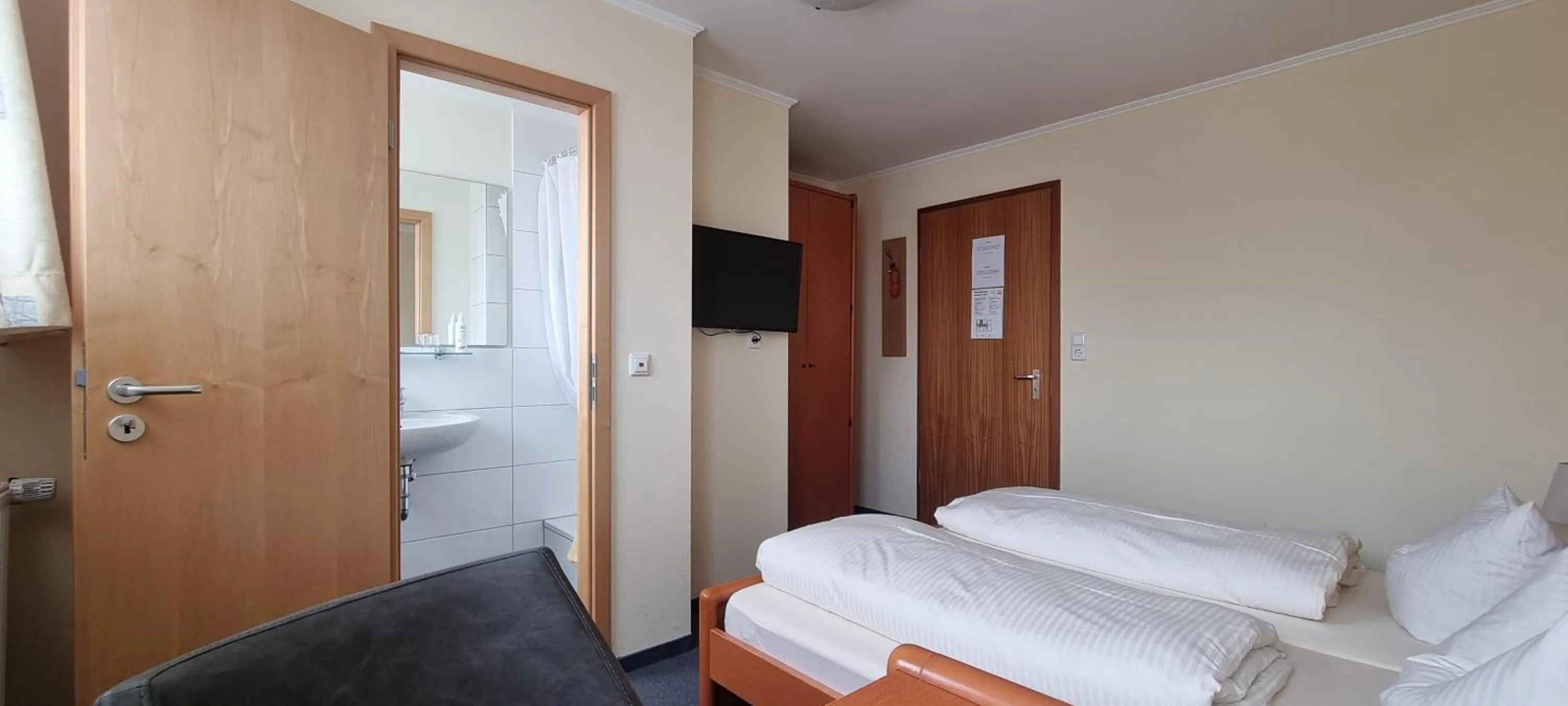 Photo of the whole room, Bed in Hotel Seehalde