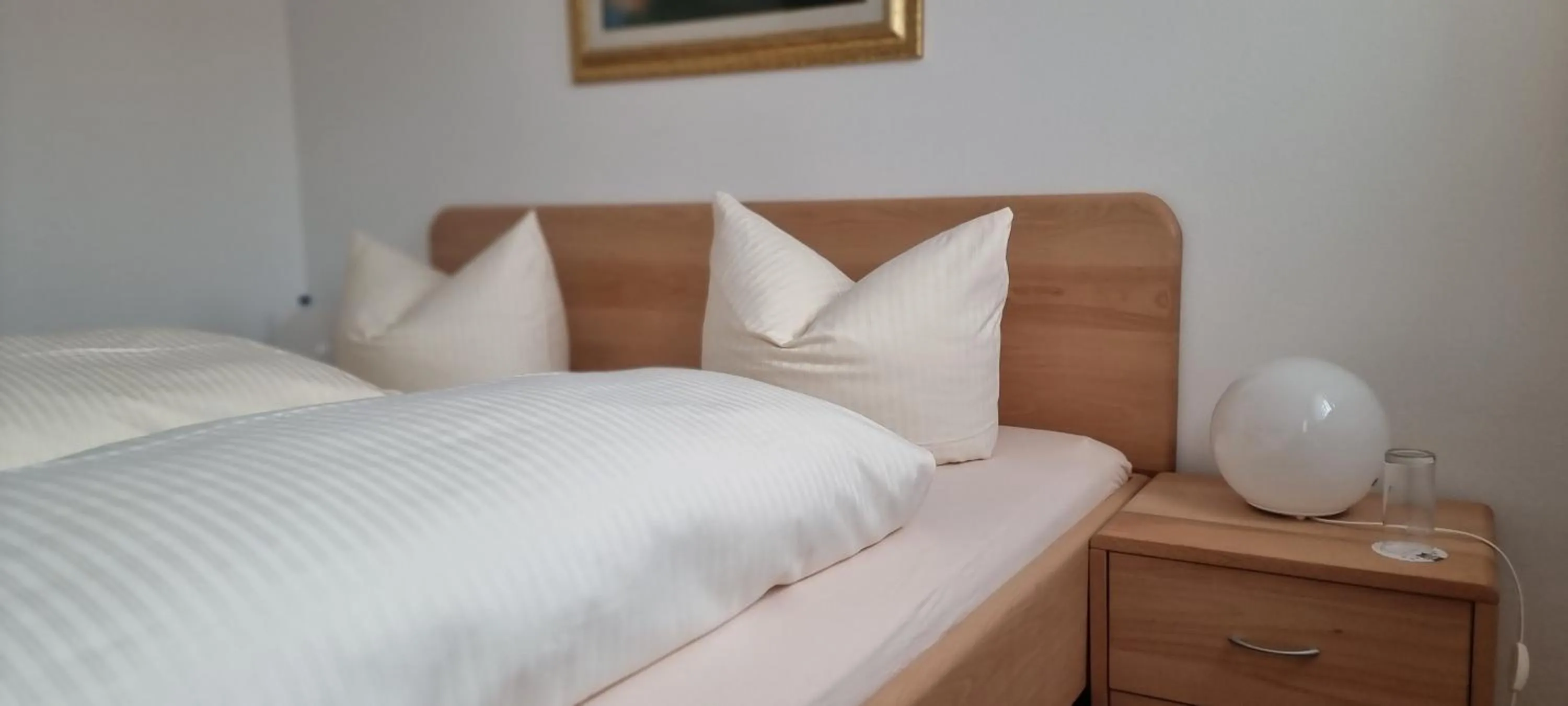 Bed in Hotel Seehalde