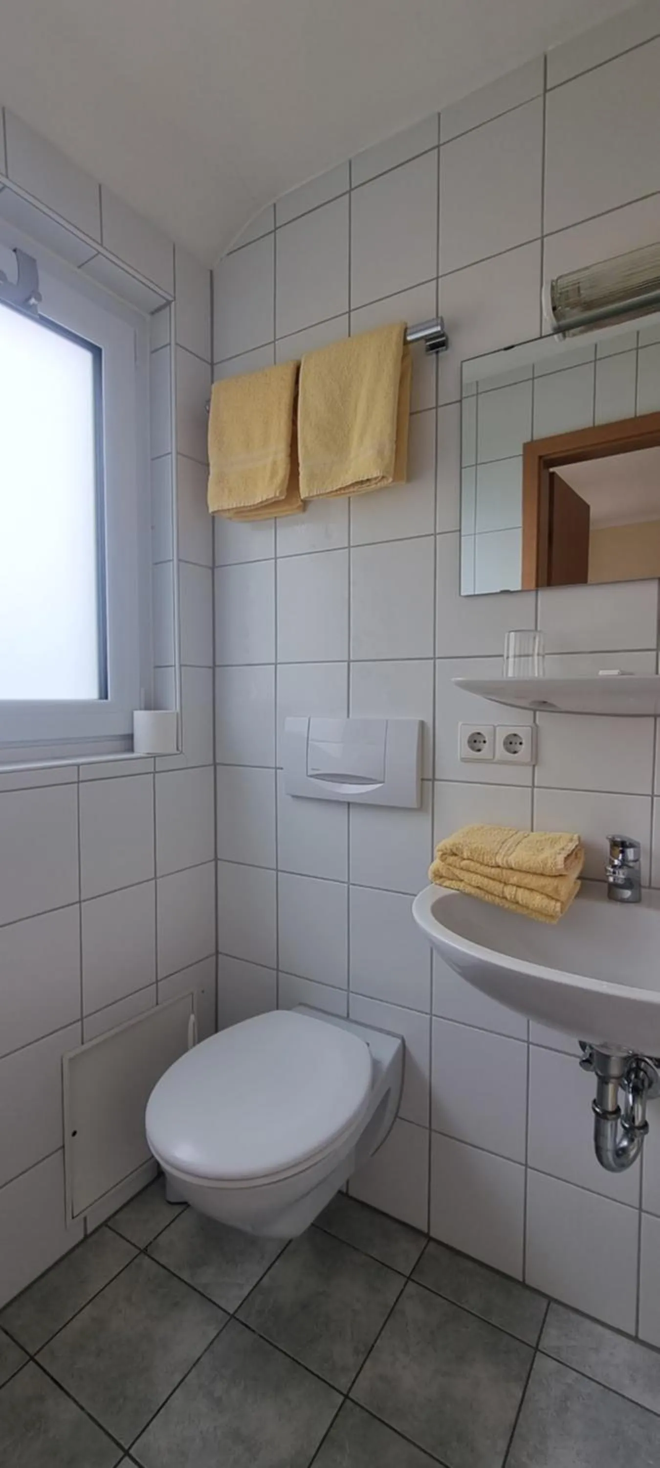 Bathroom in Hotel Seehalde