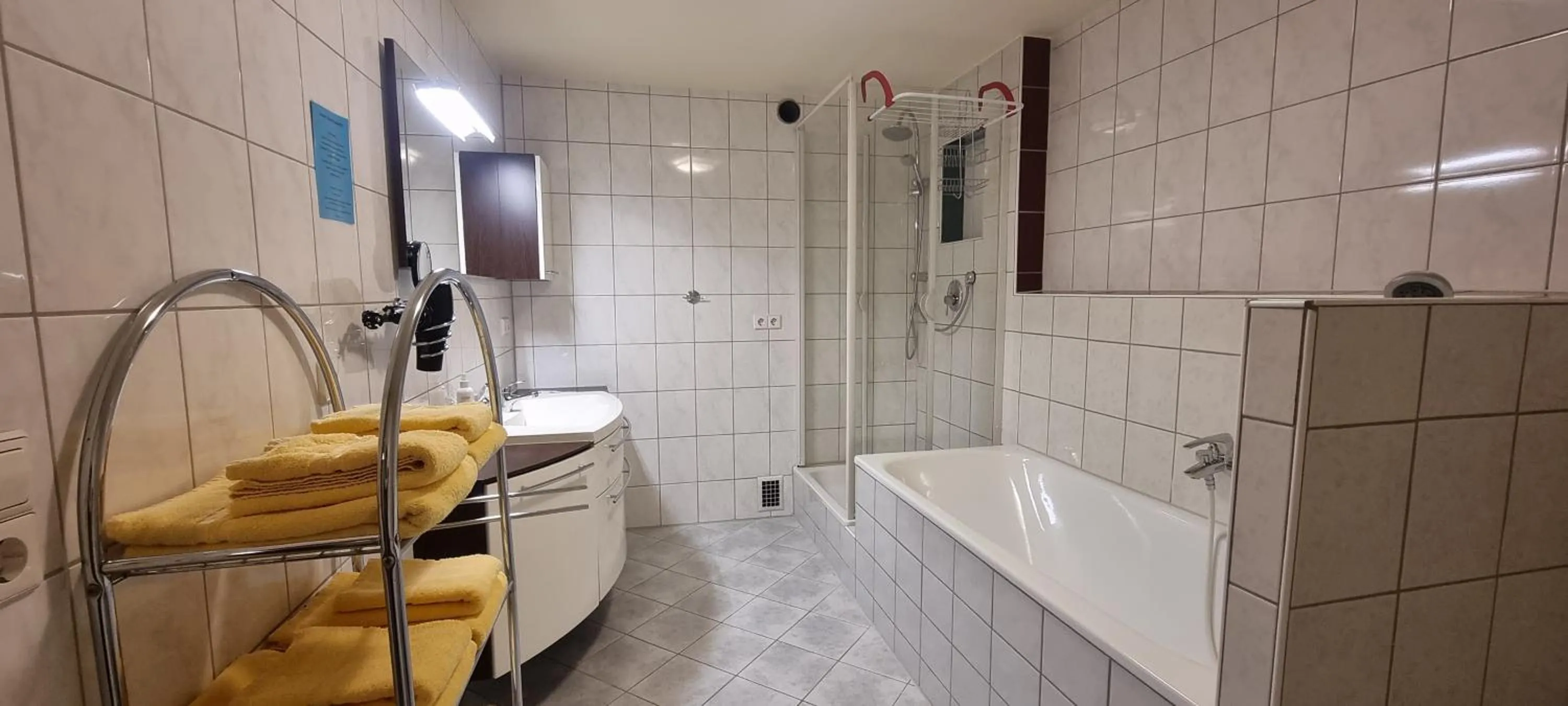Bathroom in Hotel Seehalde