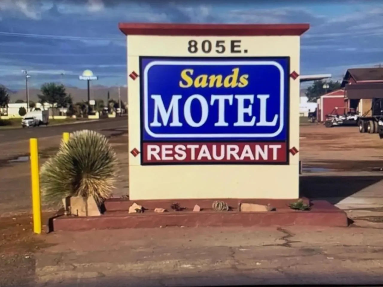 Property logo or sign in Sands Motel