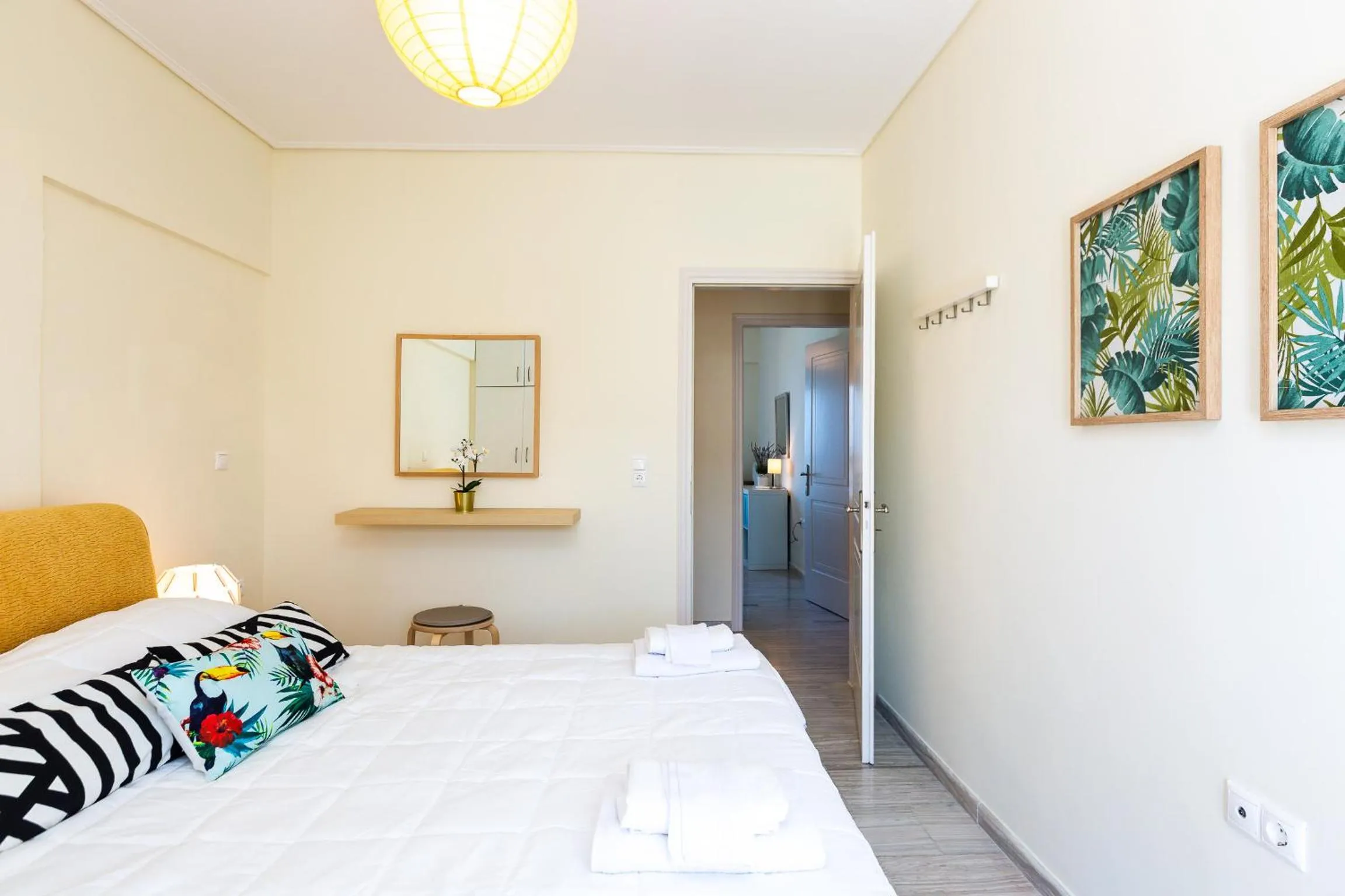 Bedroom, Bed in Birais Beach Studios