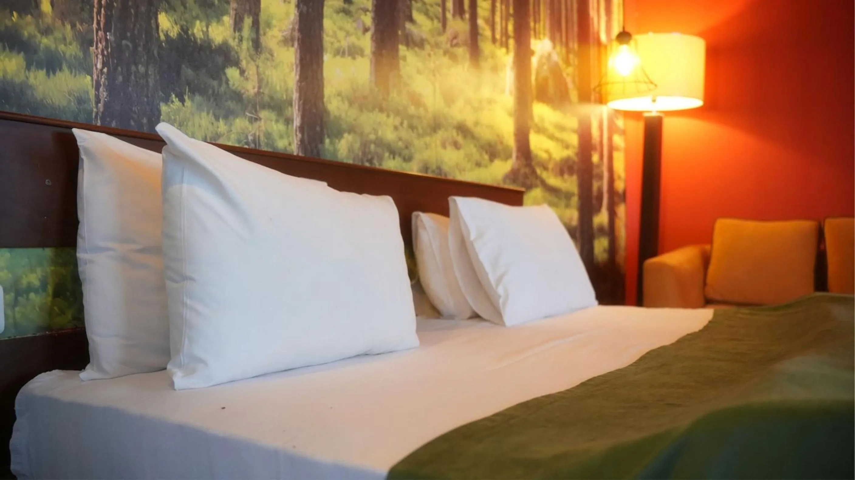 Bed in Treetops Park Hotel