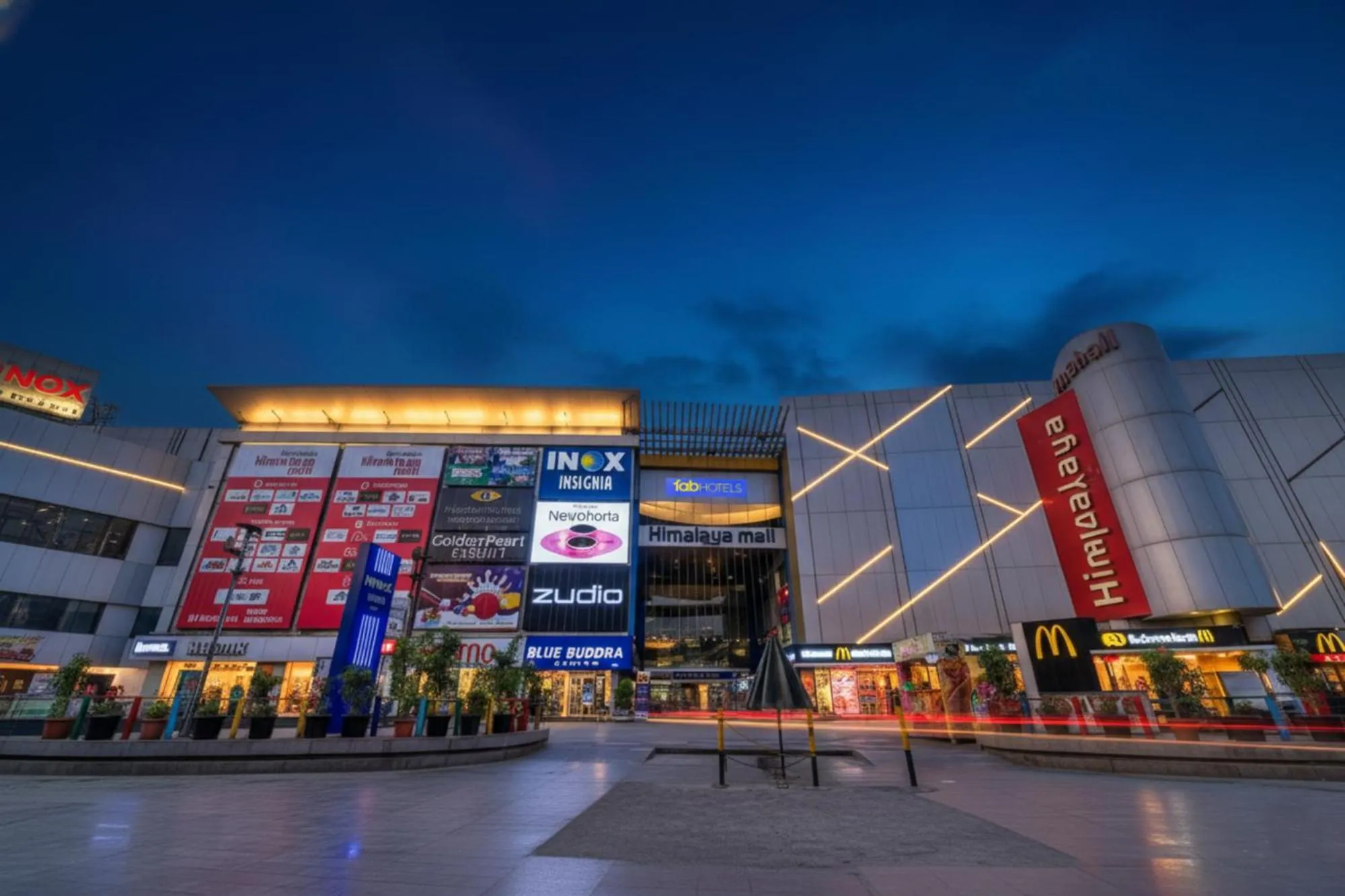 Property building in Via Himalaya Inn