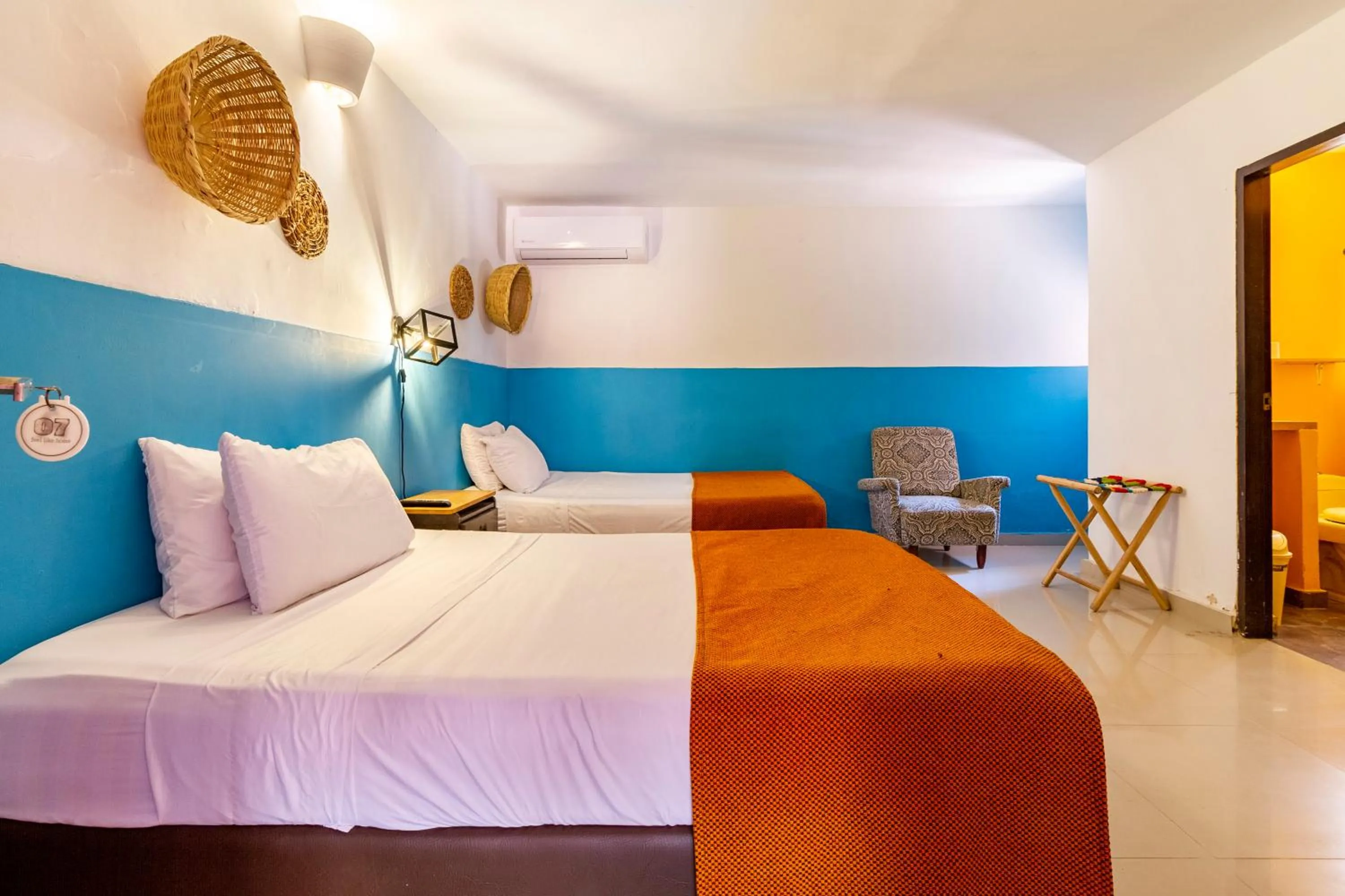 Bed in Gagaka Rua hostel