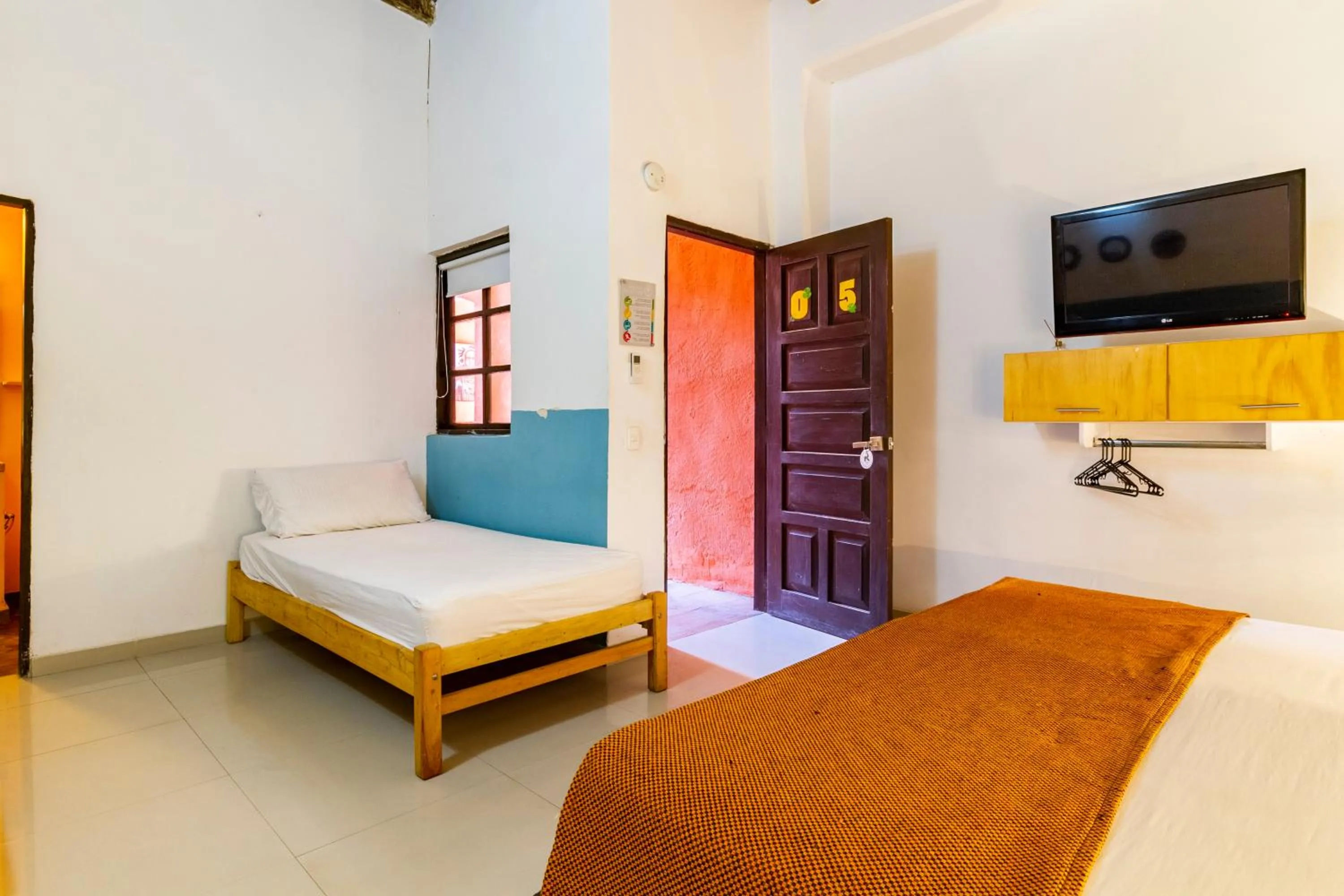 Bed in Gagaka Rua hostel