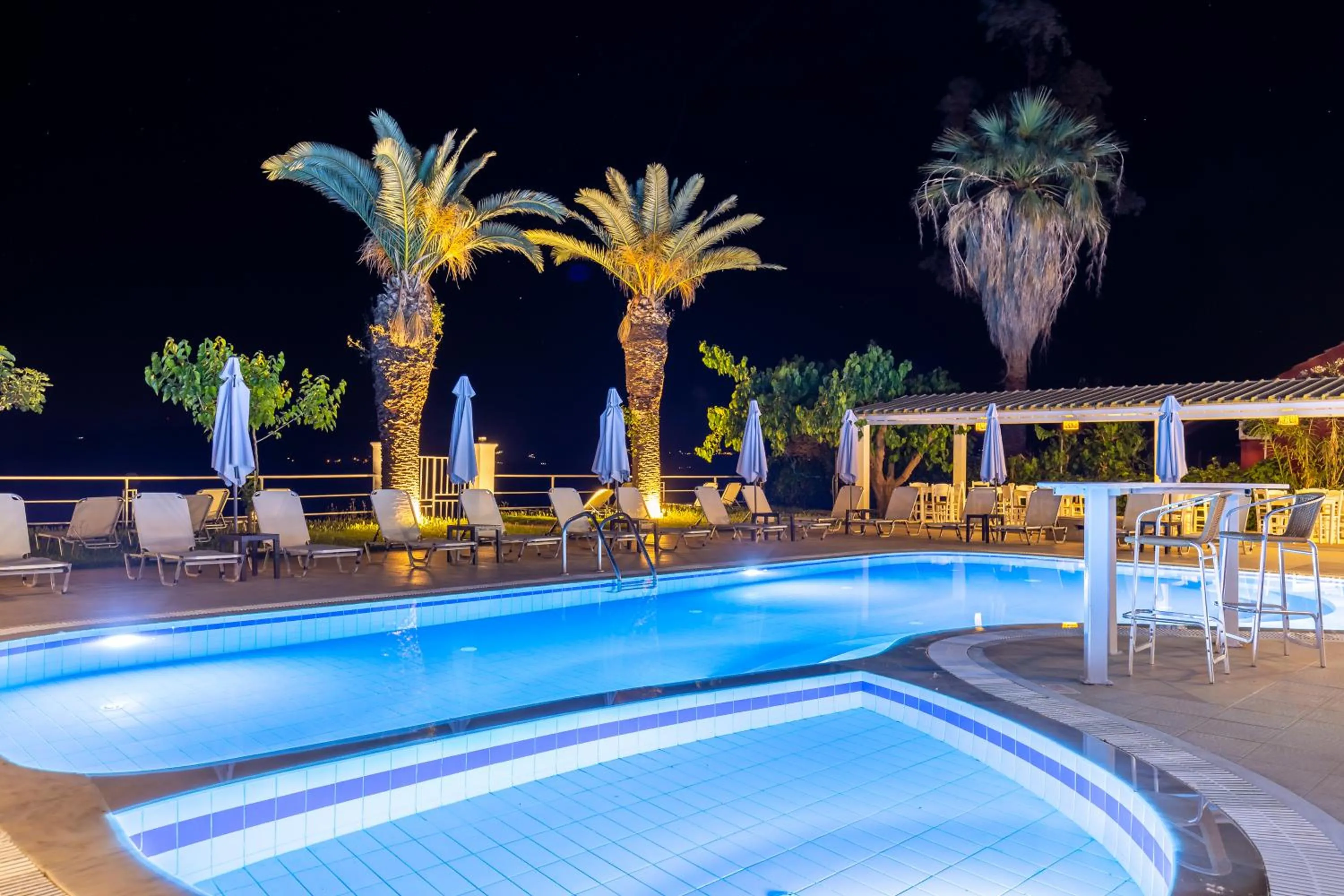 Swimming pool in Sirocco Hotel