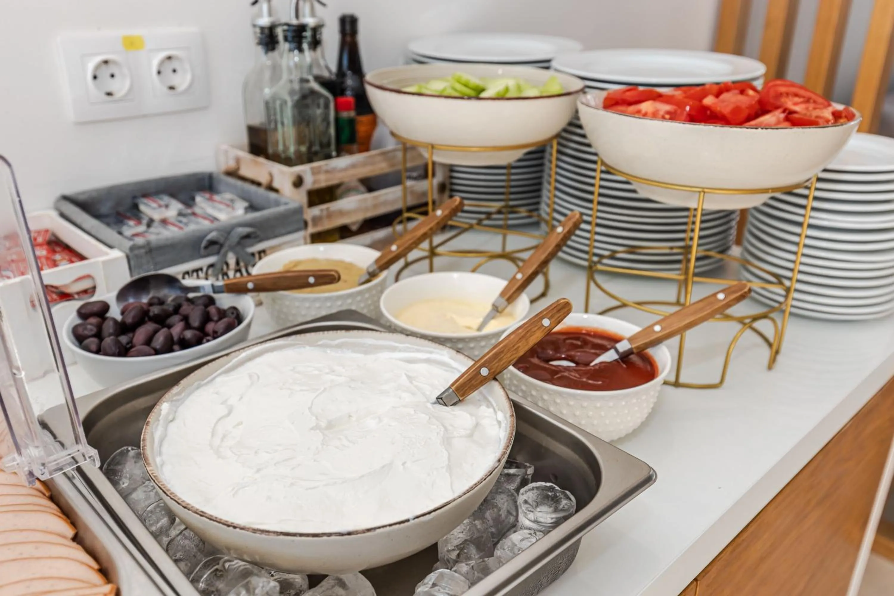 Breakfast in Sirocco Hotel