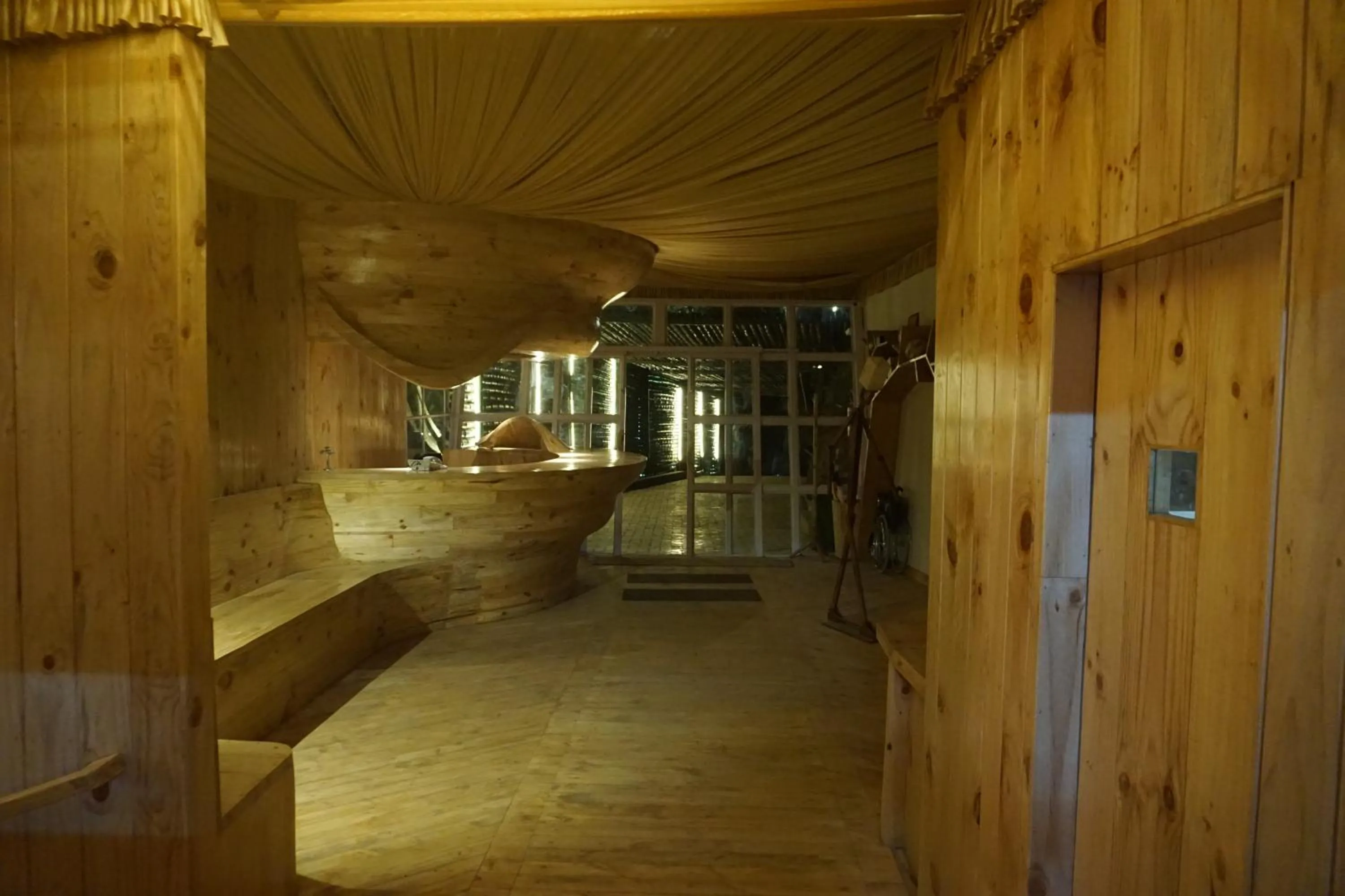 Lobby or reception in COTTAGES BY THE CREEK.