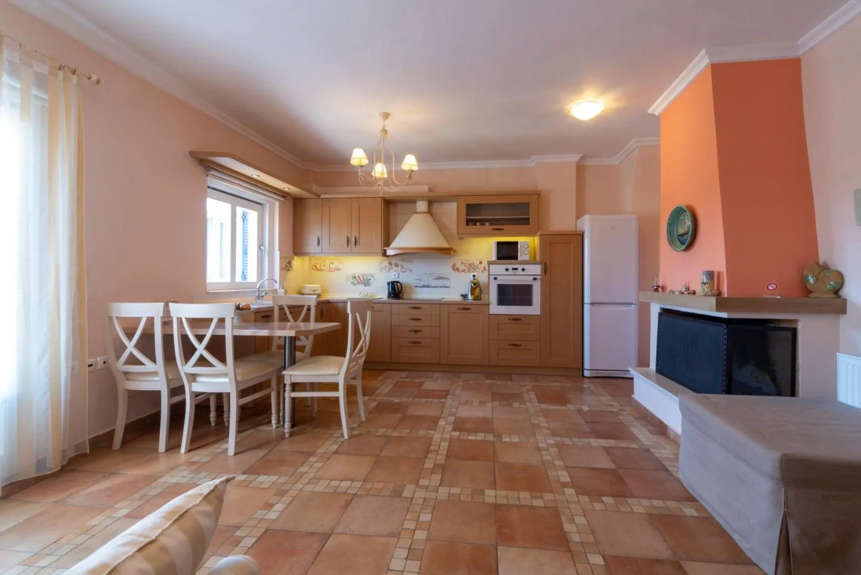 Living room in Nautilus Luxury Suites