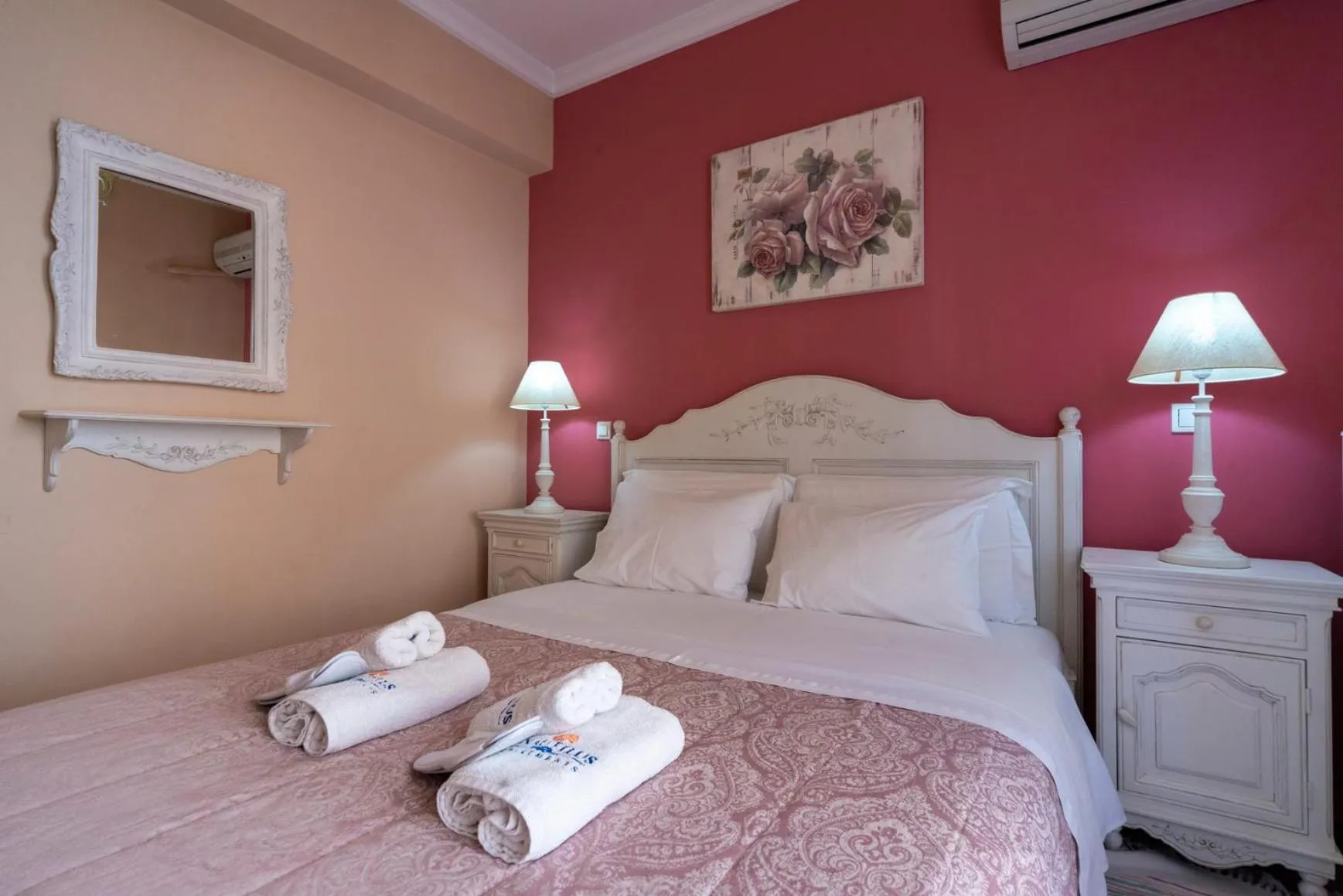 Bed in Nautilus Luxury Suites