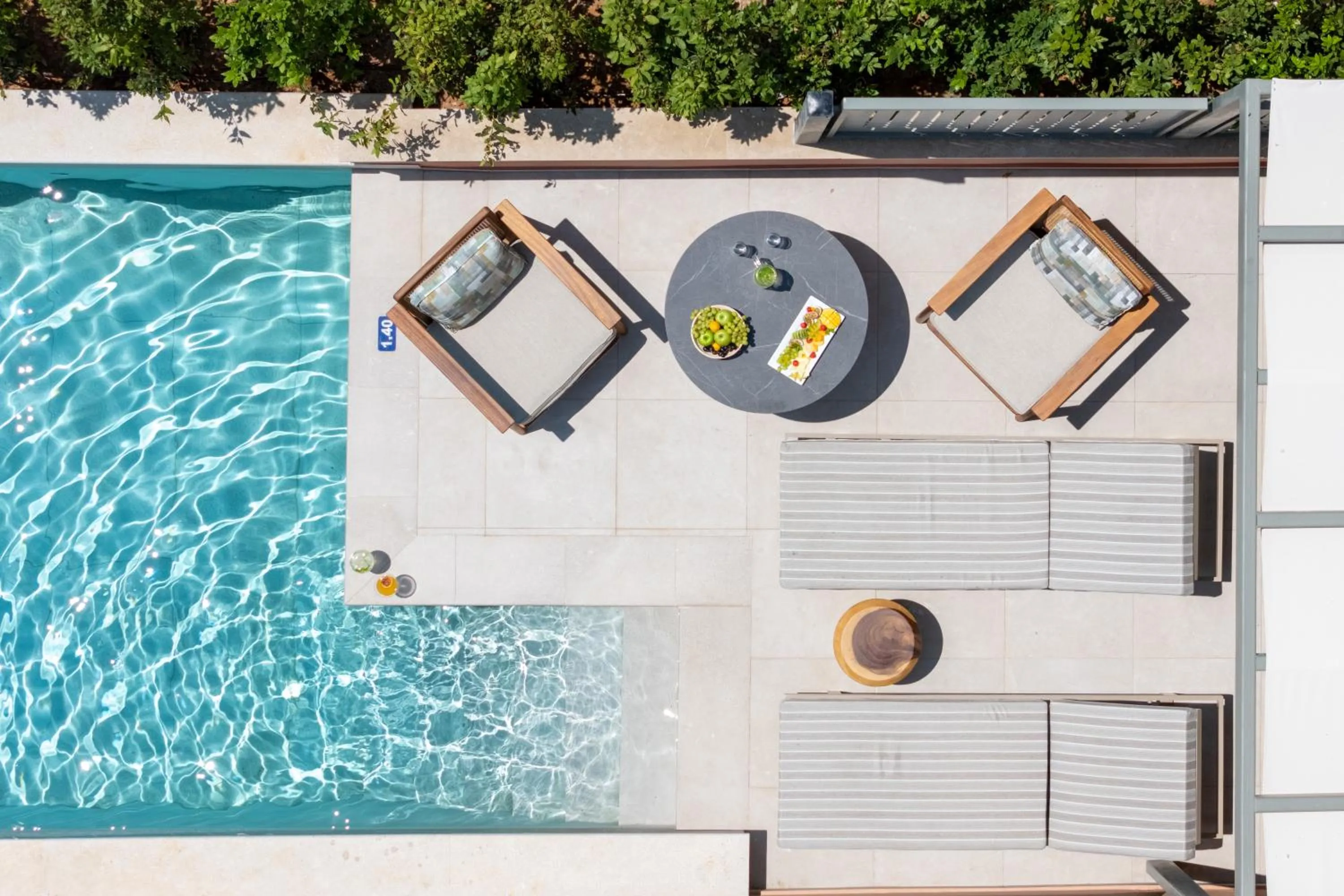 Patio in SENTIDO Apollo Palace