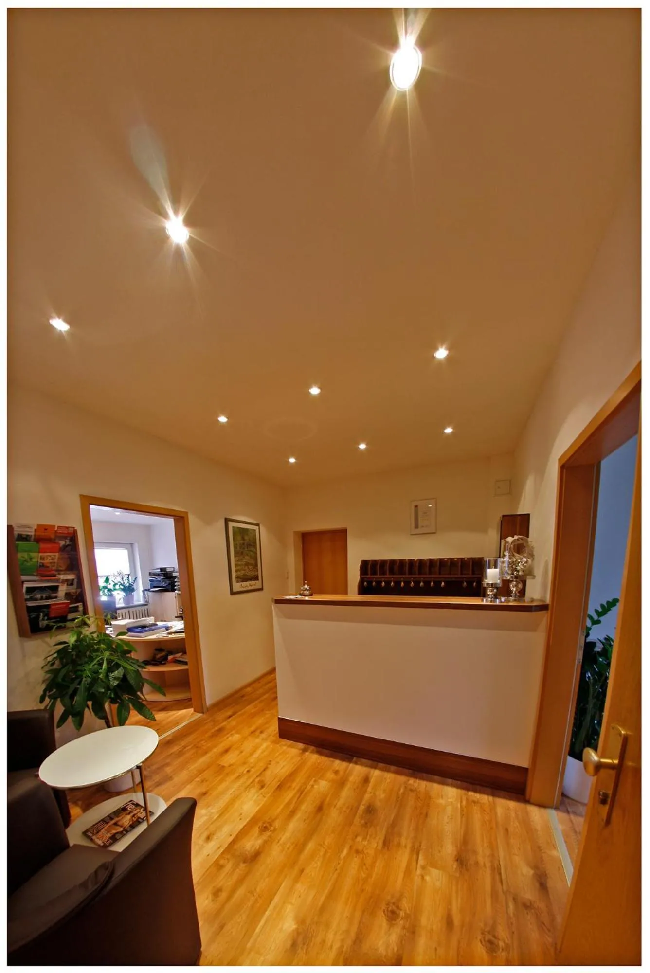 Lobby or reception in Gasthaus zum Ochsen