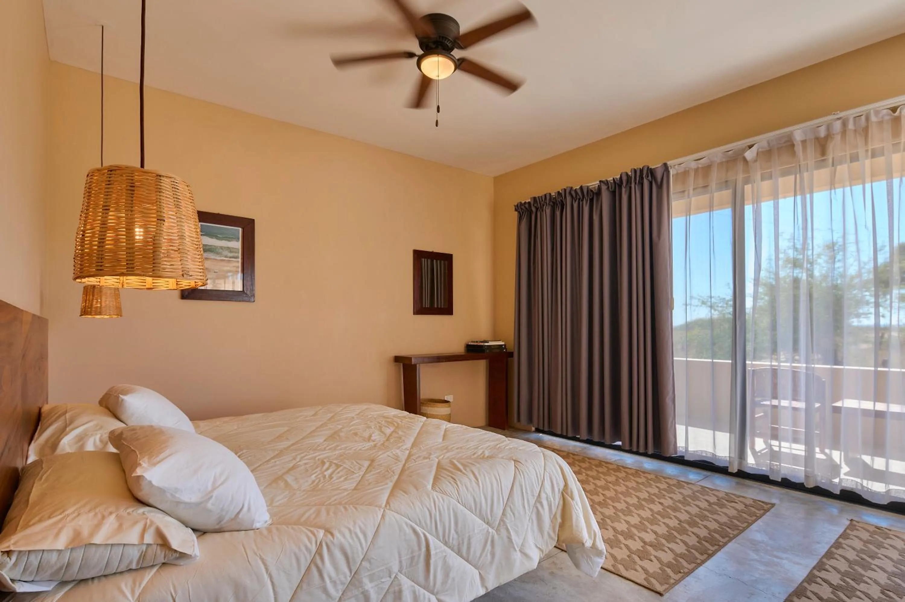 Bed in Lya Beach House