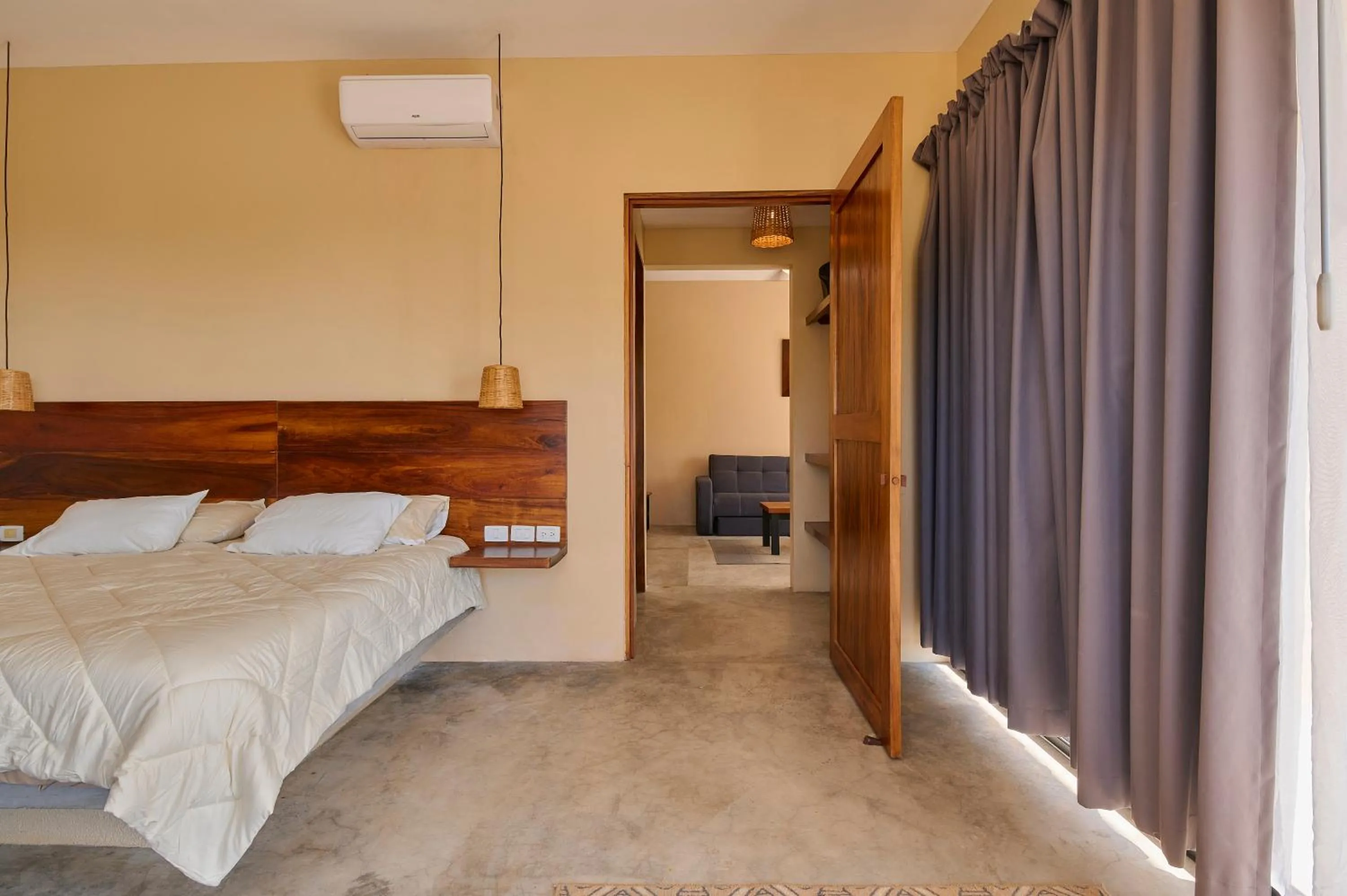 Bed in Lya Beach House