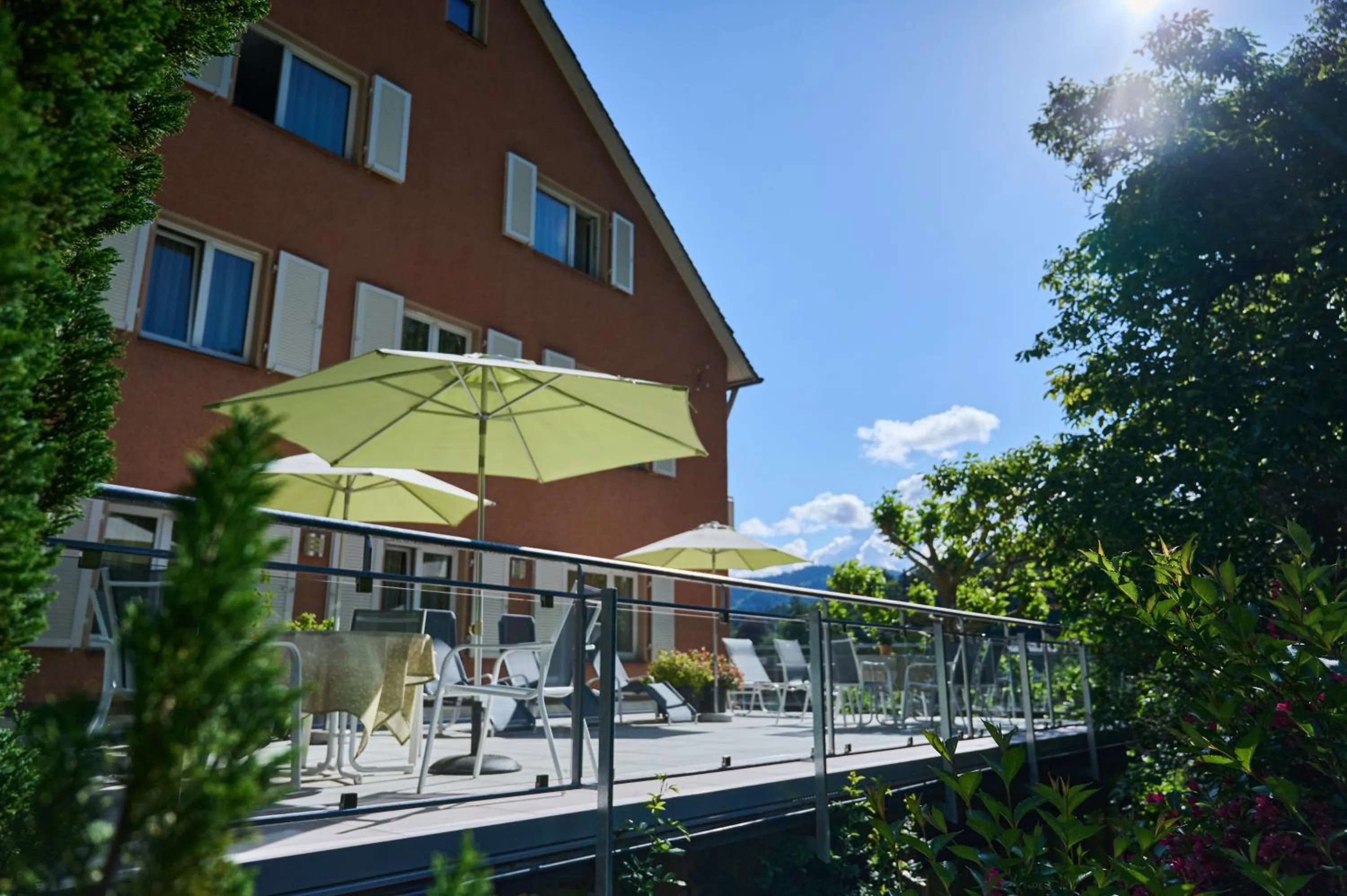 Property building in Hotel Morgensonne