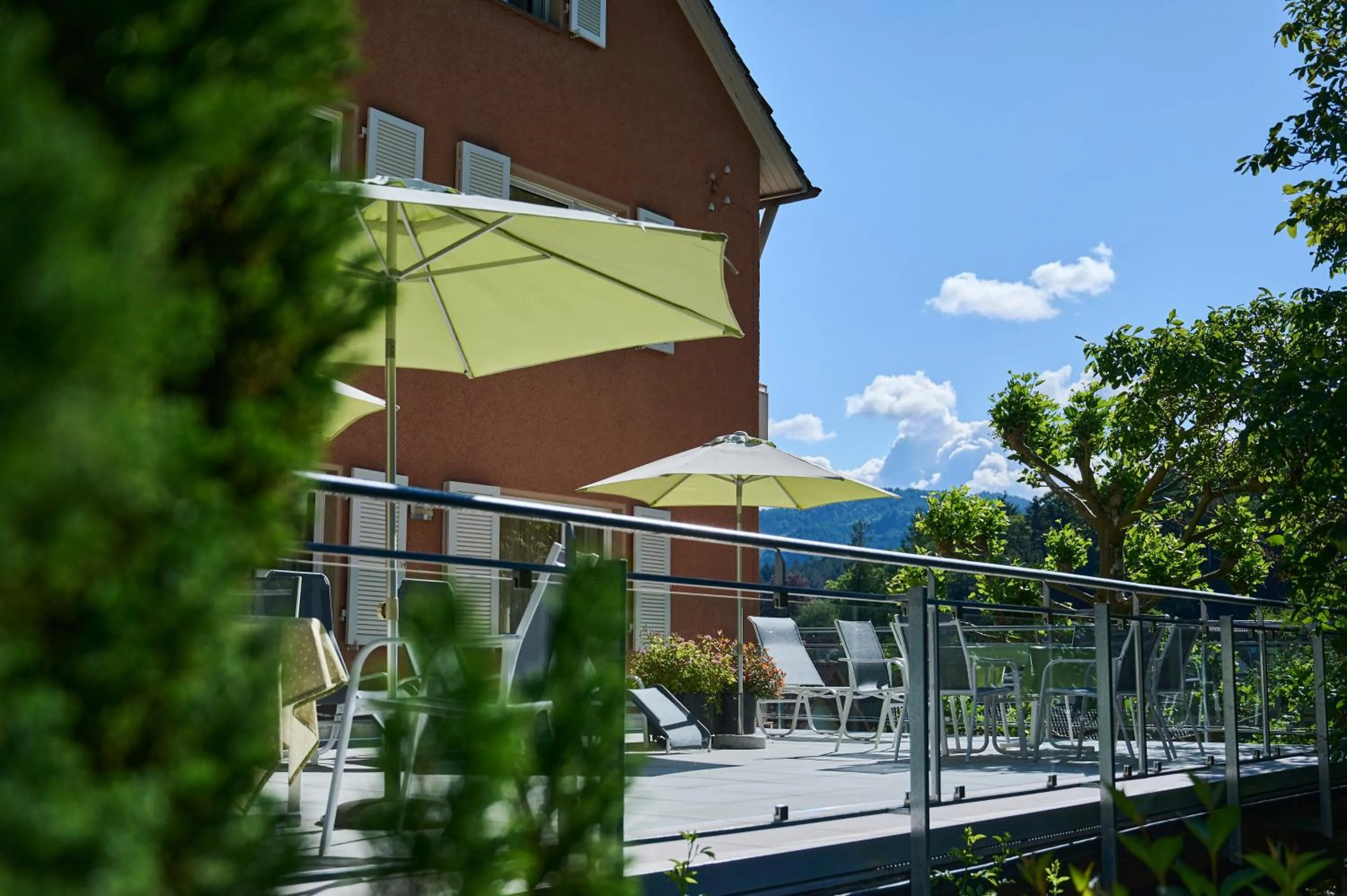 Balcony/Terrace in Hotel Morgensonne