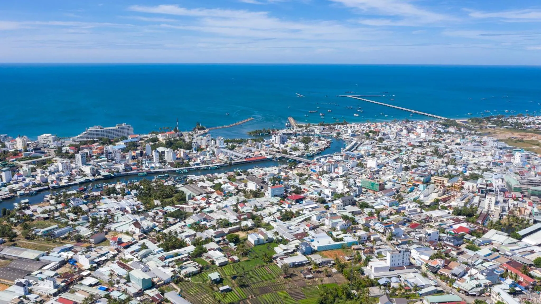 Bird's eye view in Phú Quốc Hotel