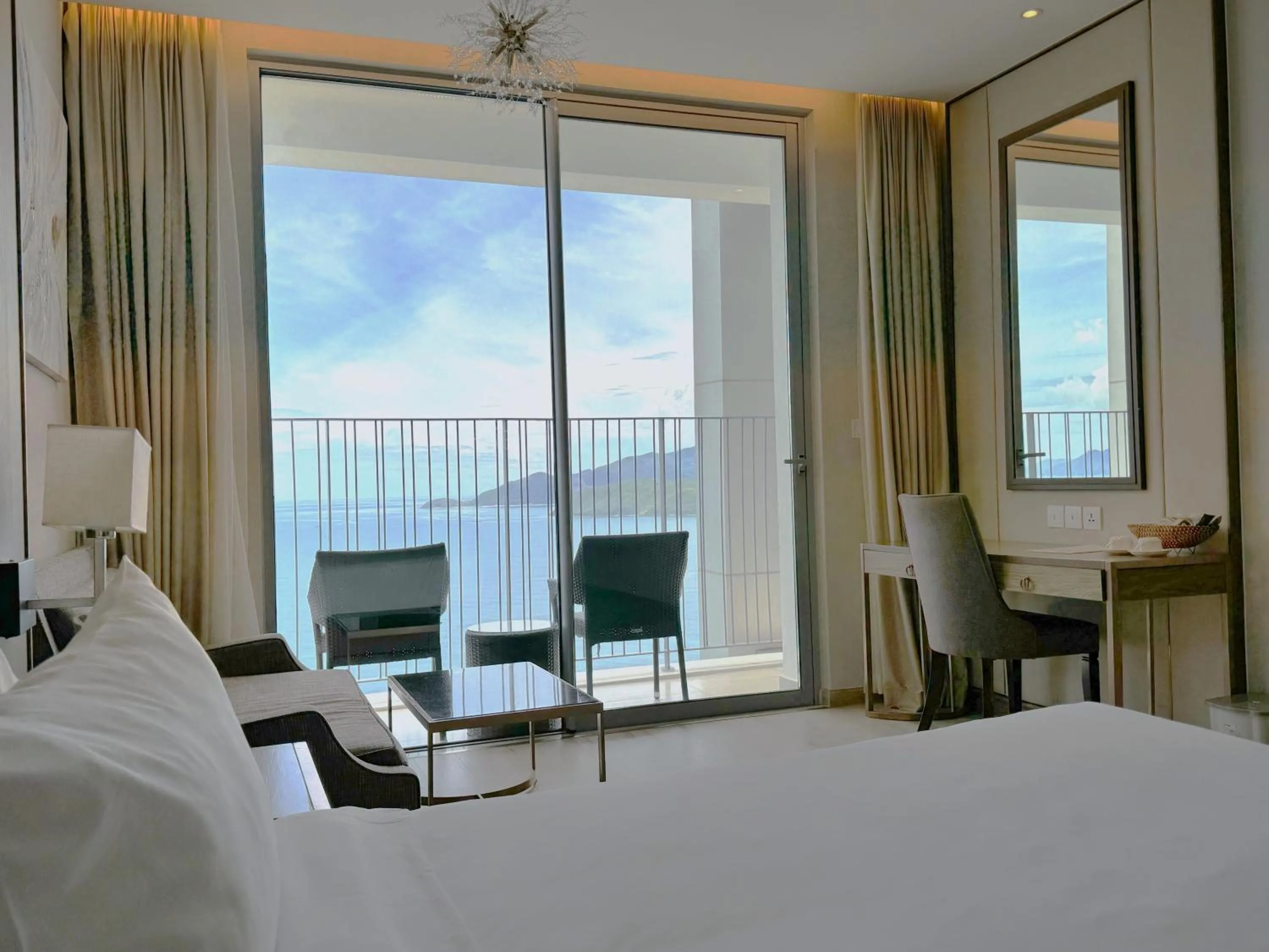 Bed in Wise Stay Panorama Condotel