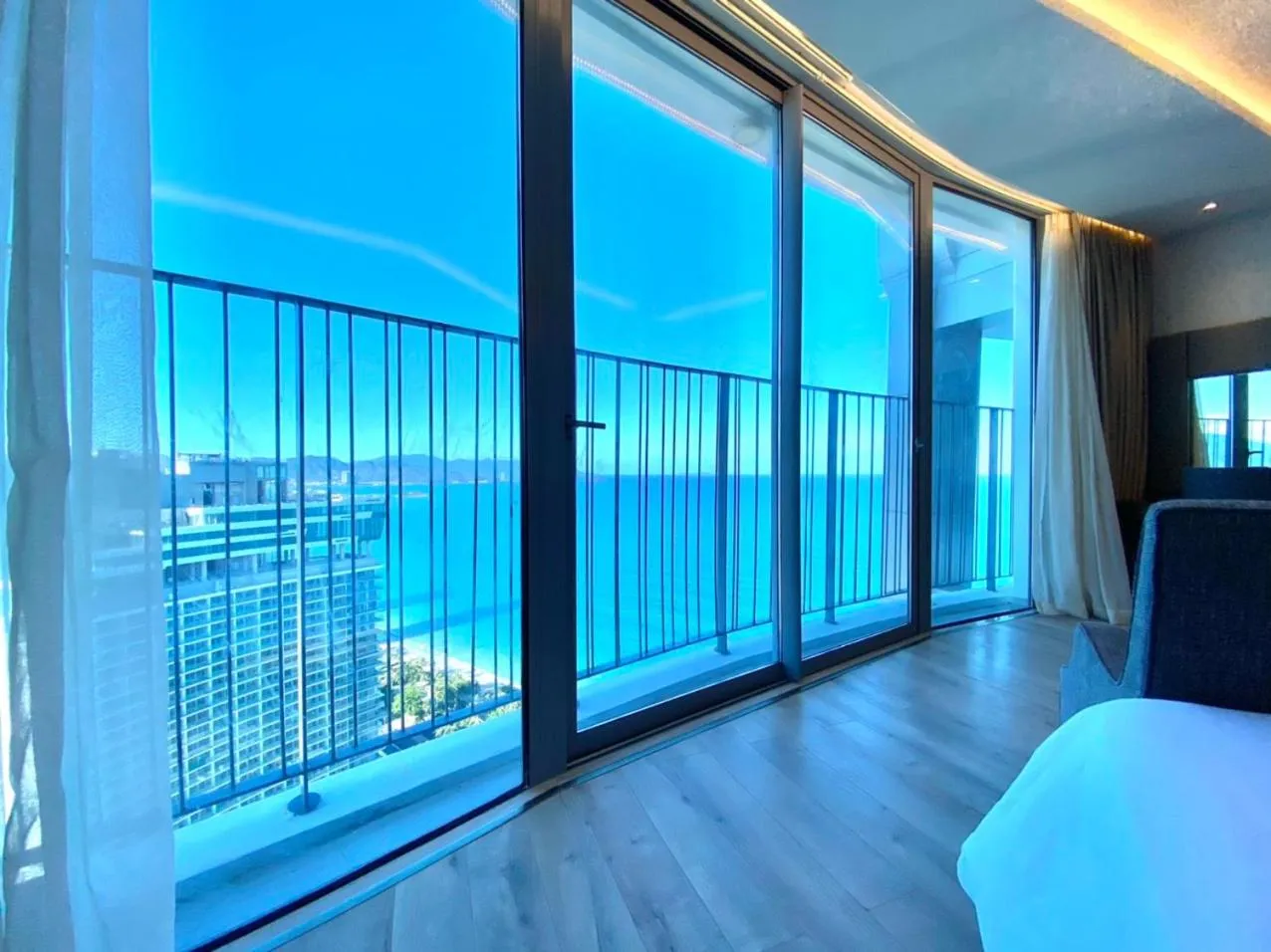 Bed in Wise Stay Panorama Condotel