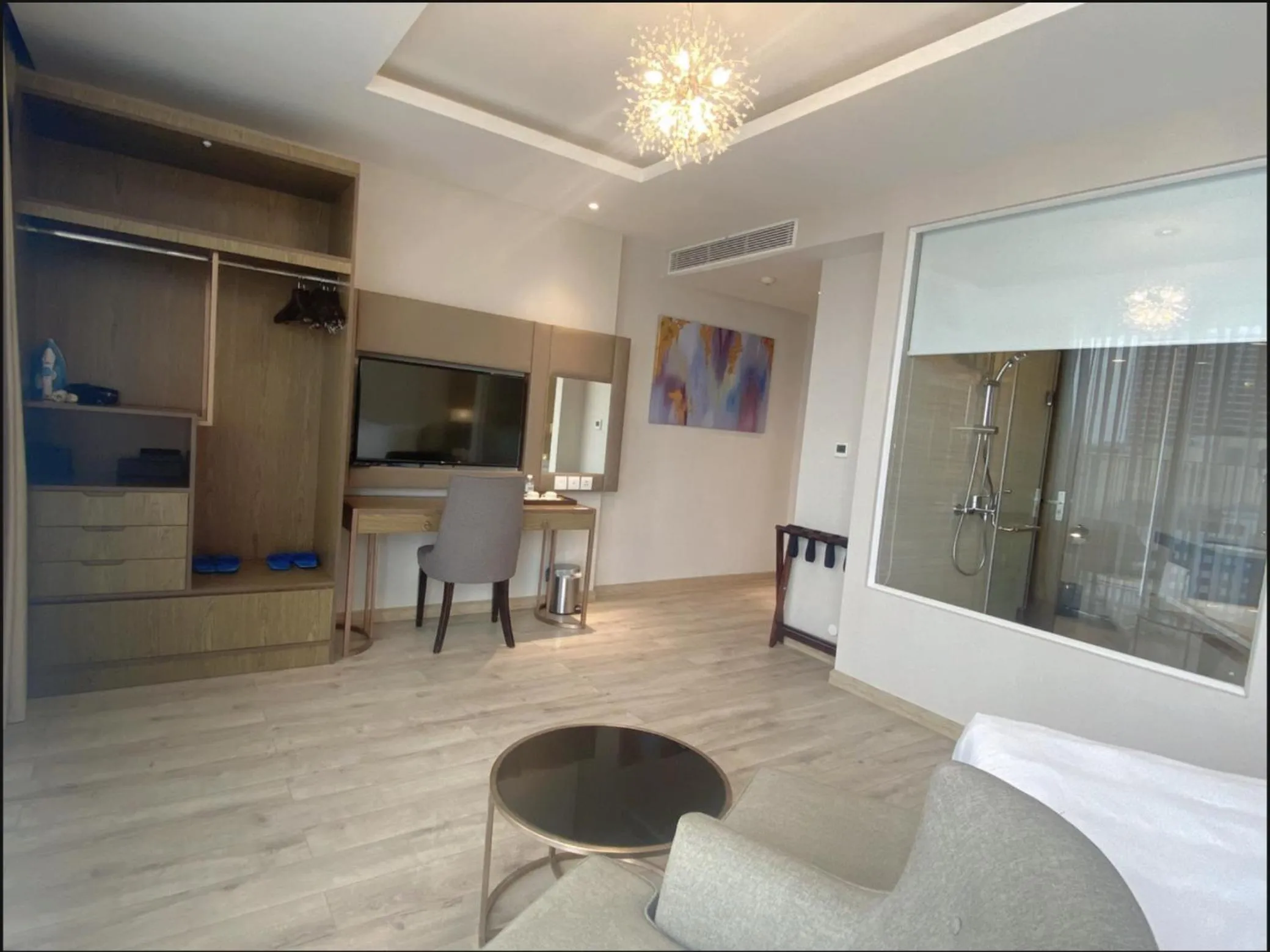 Bed in Wise Stay Panorama Condotel