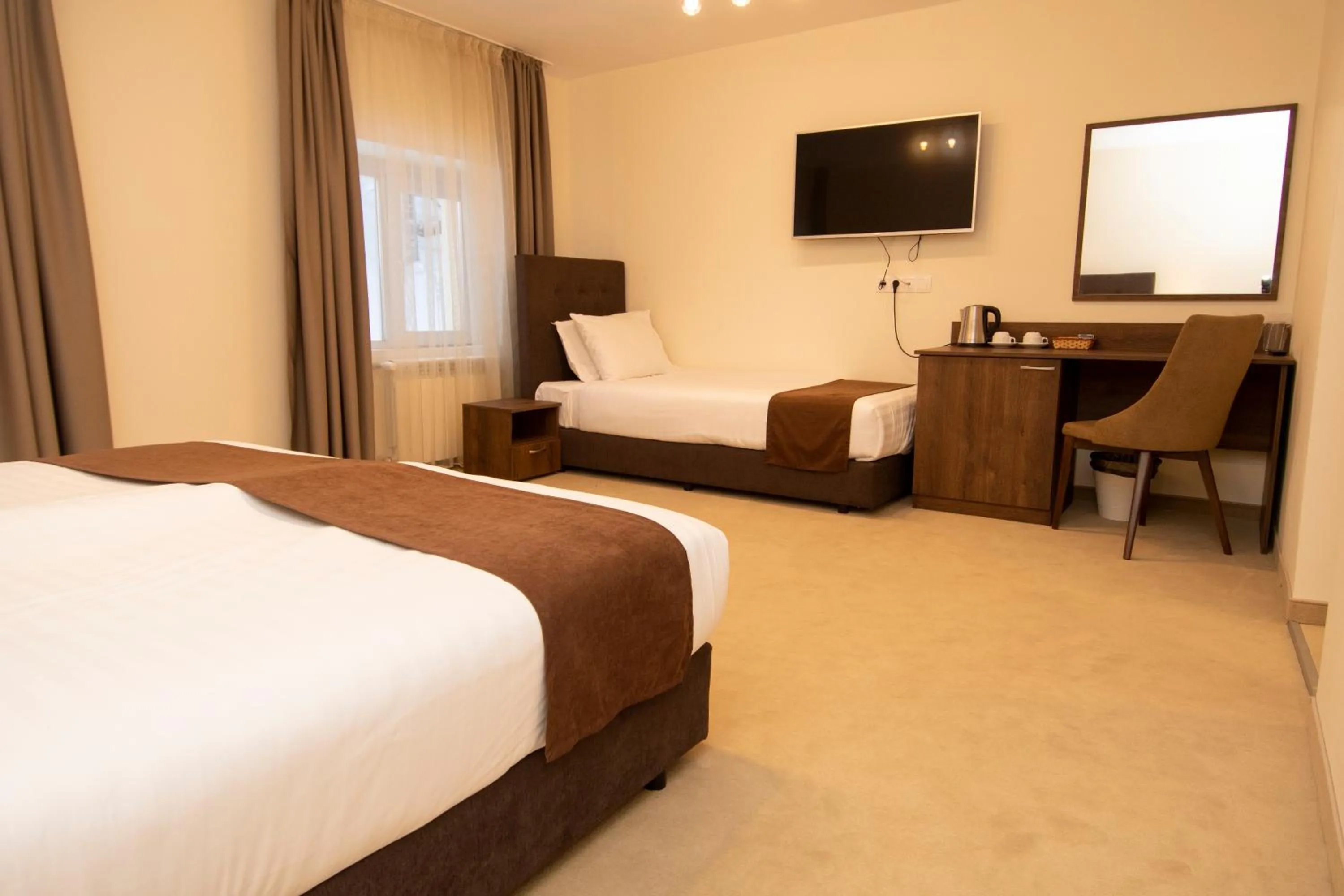 Bed in Hotel Malyovitsa