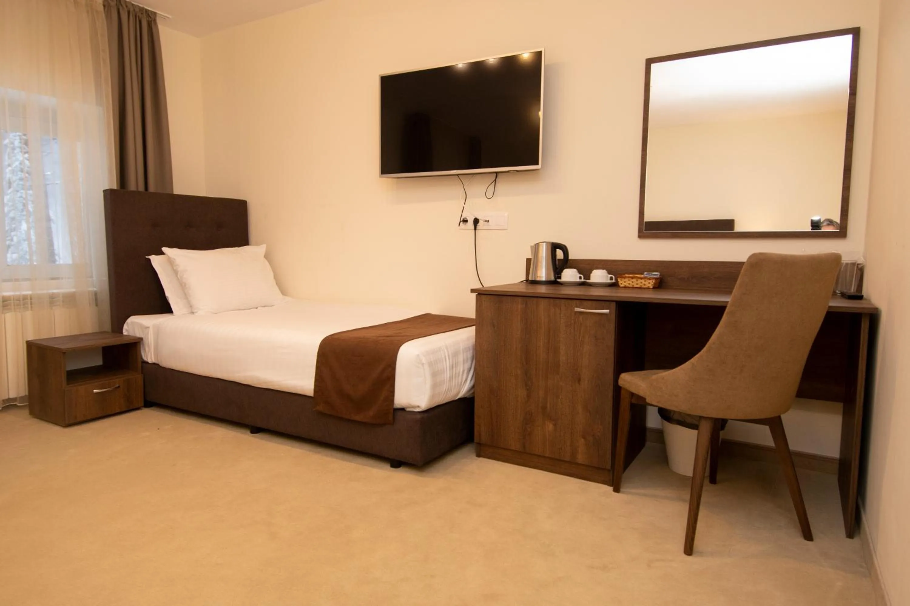 Bed in Hotel Malyovitsa