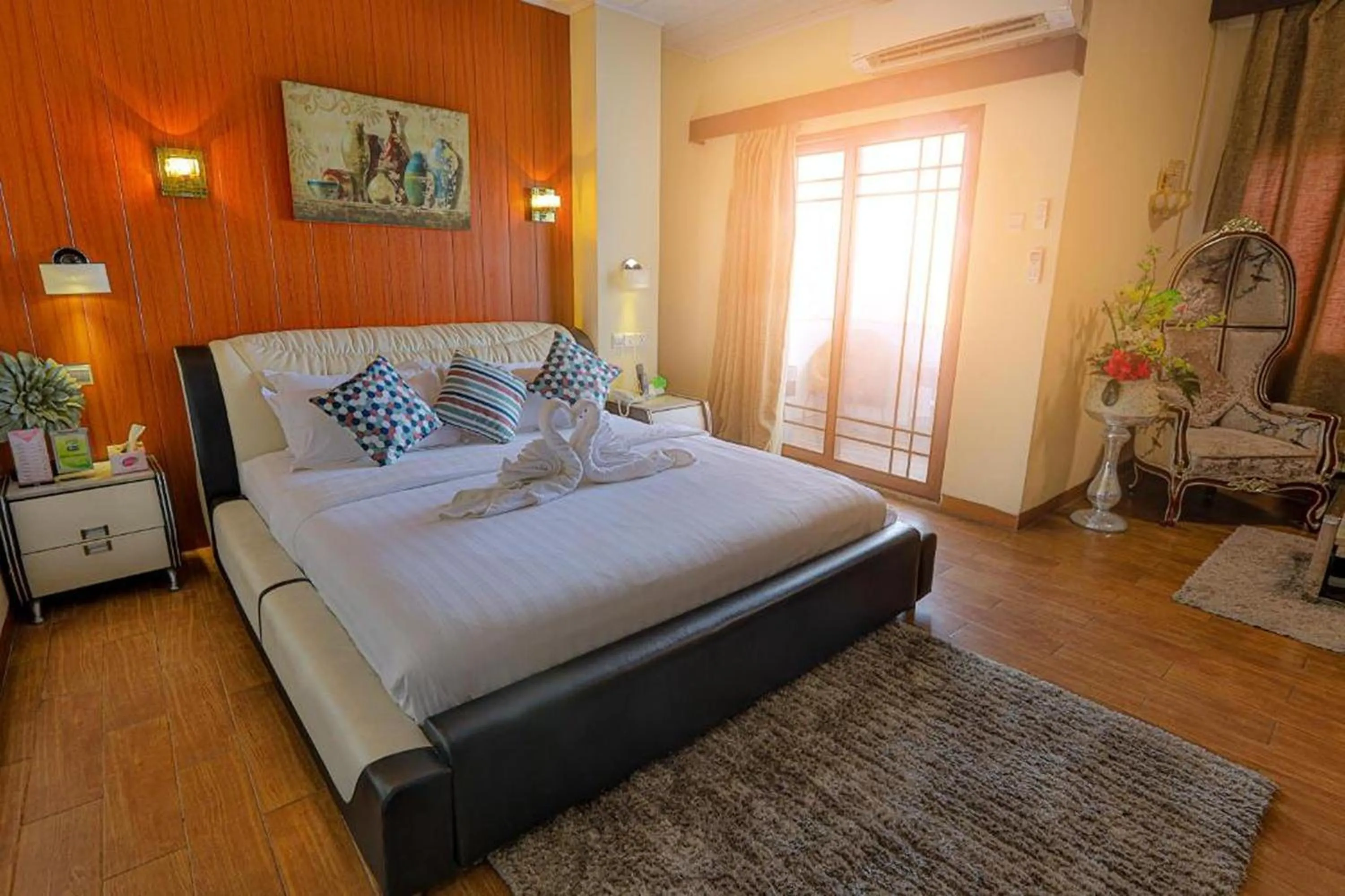 Bed in Hotel Essencia