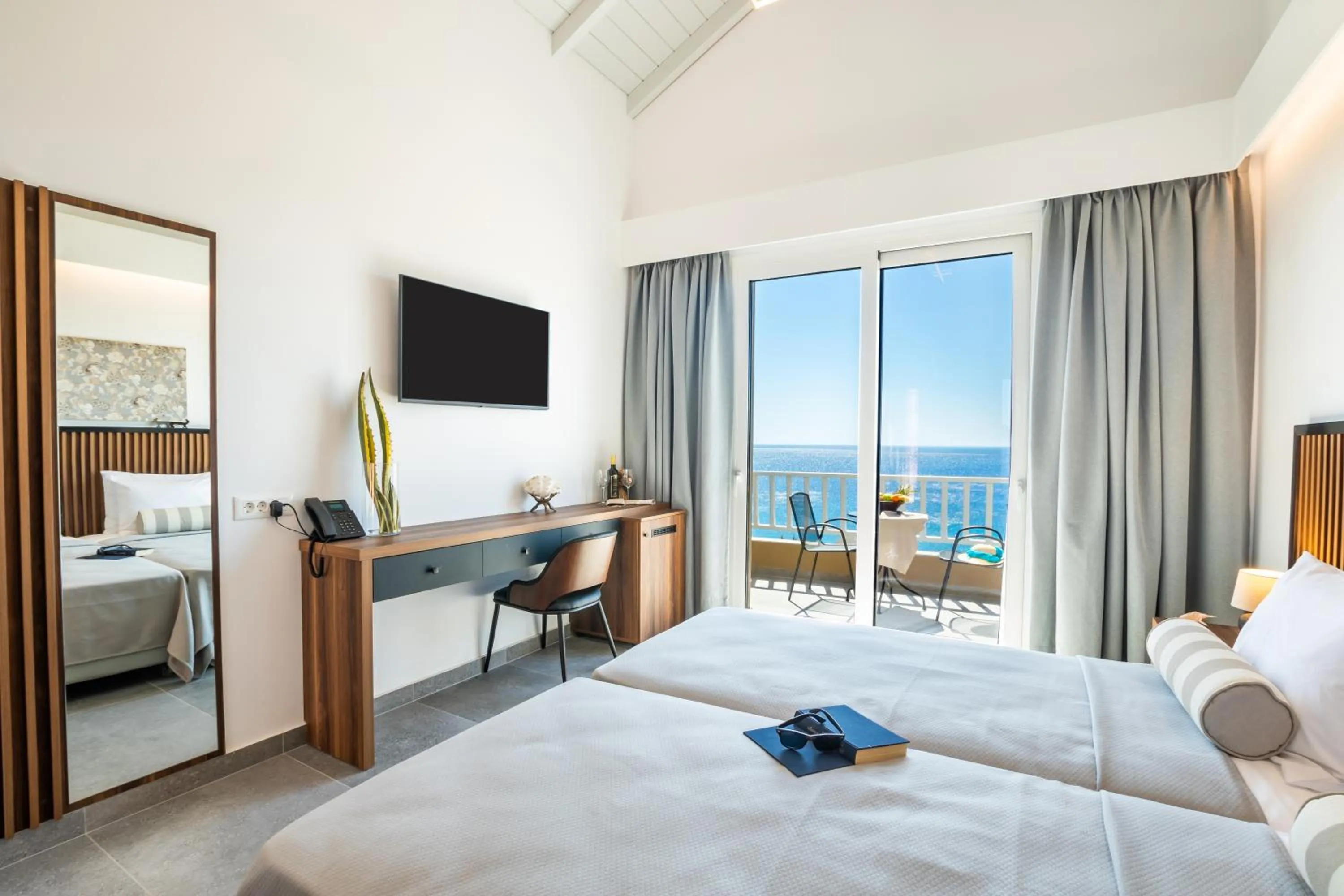 Bed in Apolis Beachscape Hotel