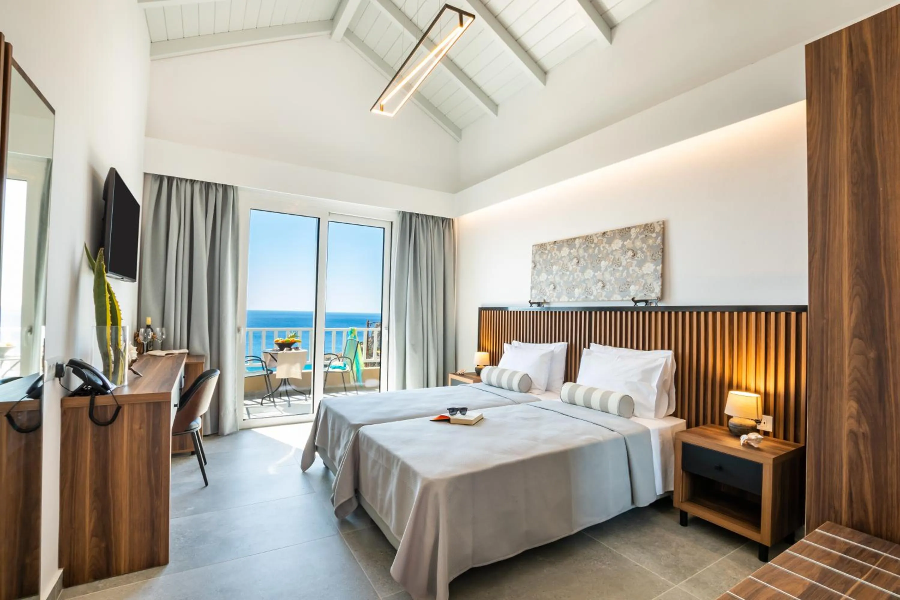 Bed in Apolis Beachscape Hotel