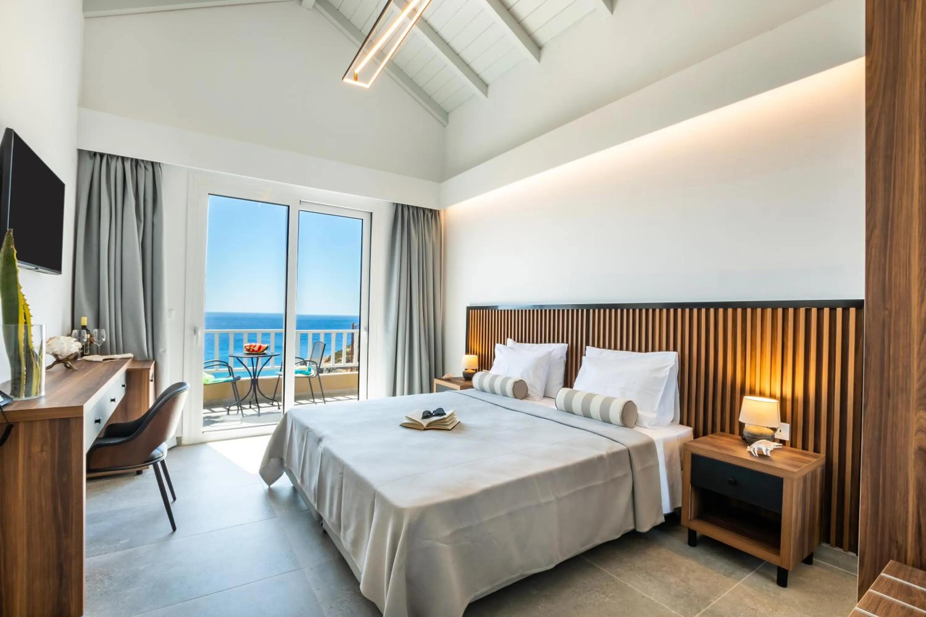 Bed in Apolis Beachscape Hotel