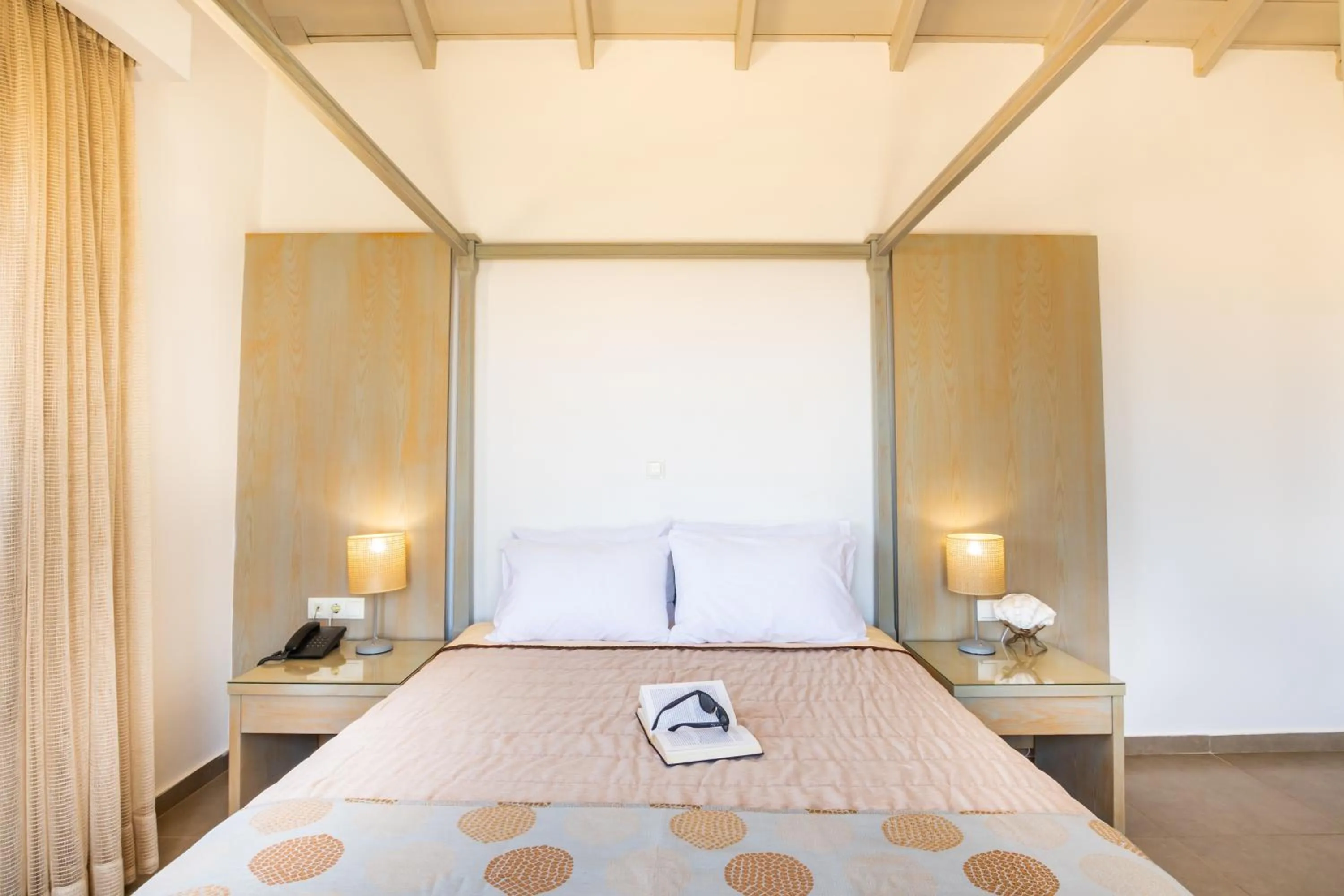 Bed in Apolis Beachscape Hotel