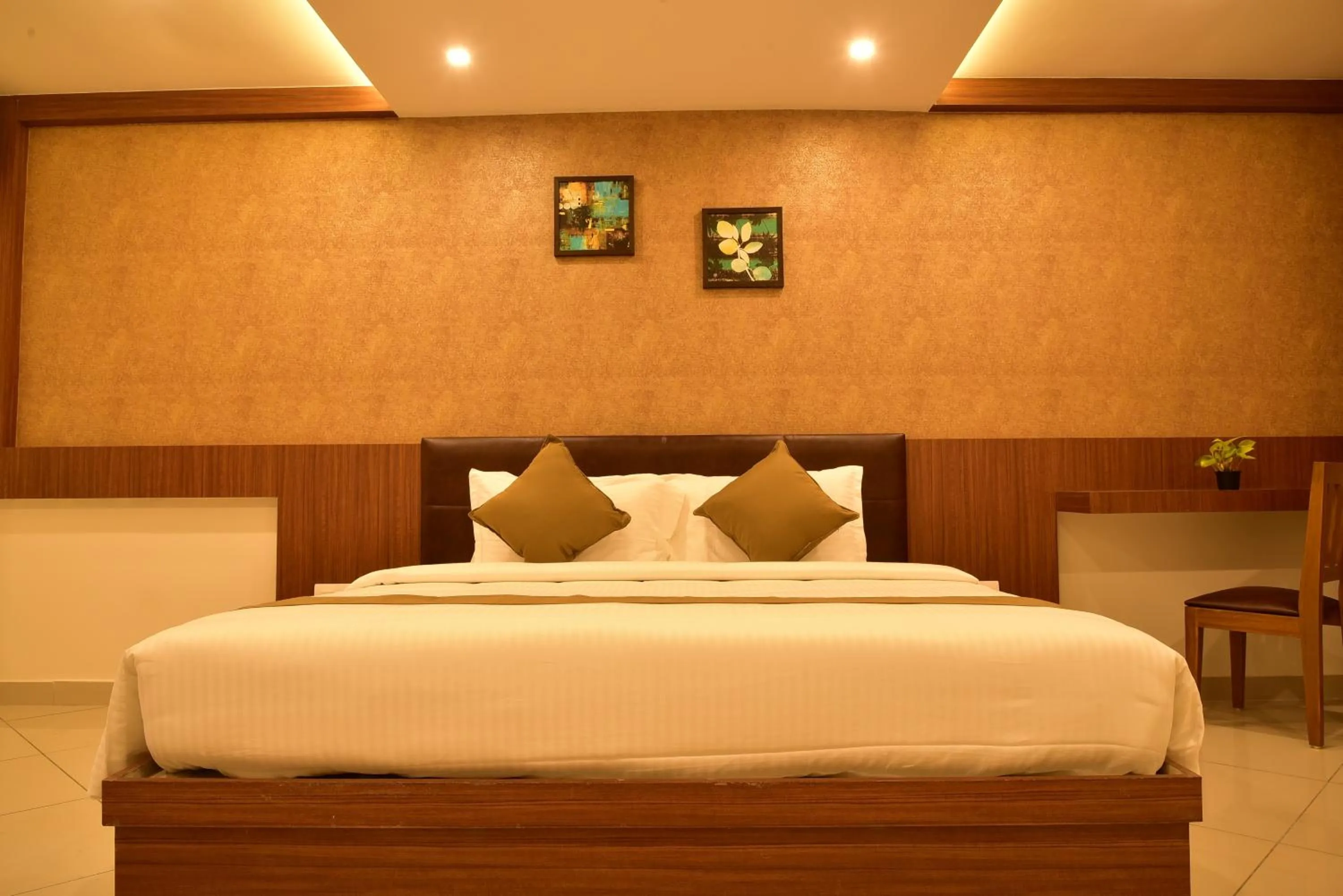 Bed in WHITE SUITE HOTEL