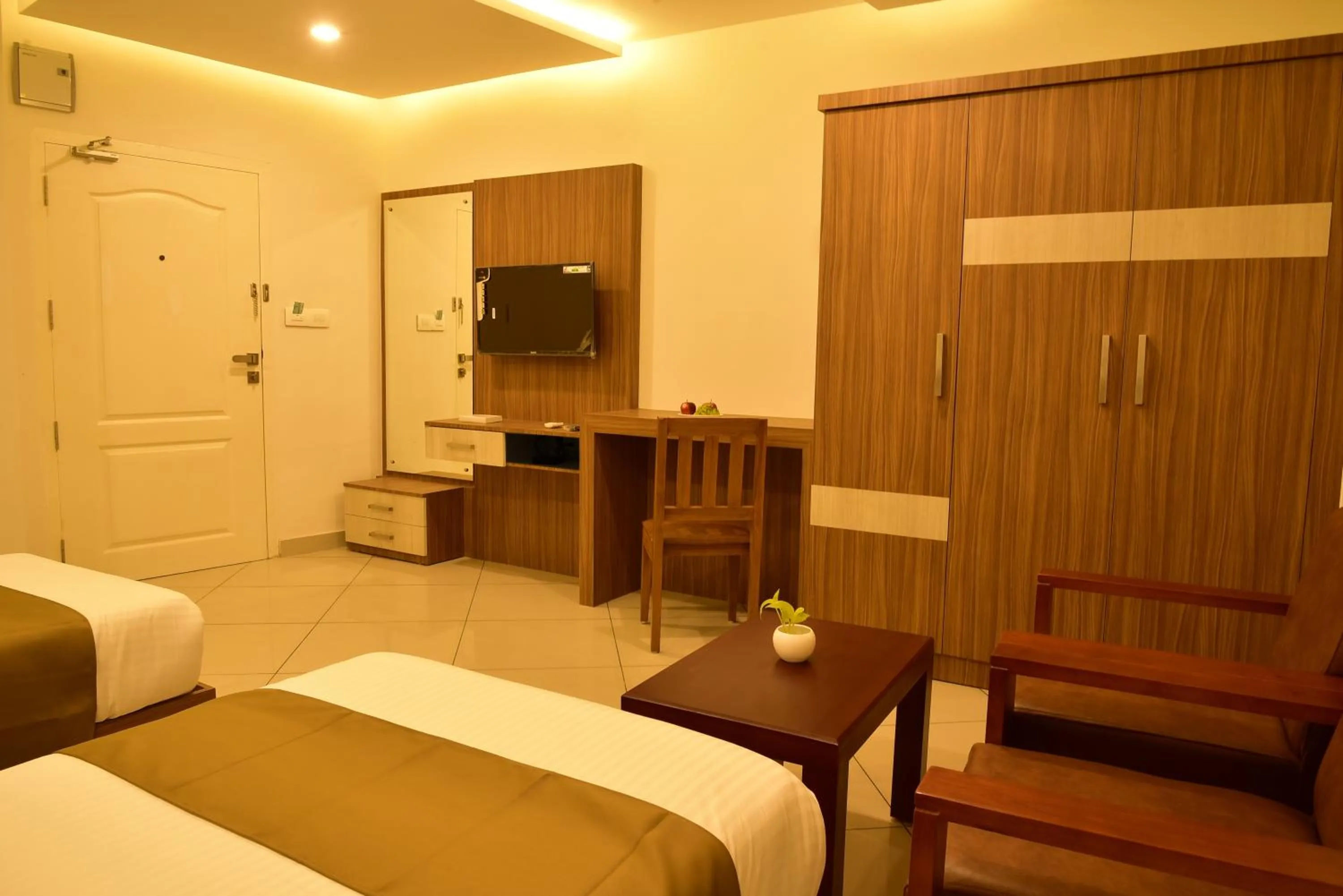 Bed in WHITE SUITE HOTEL