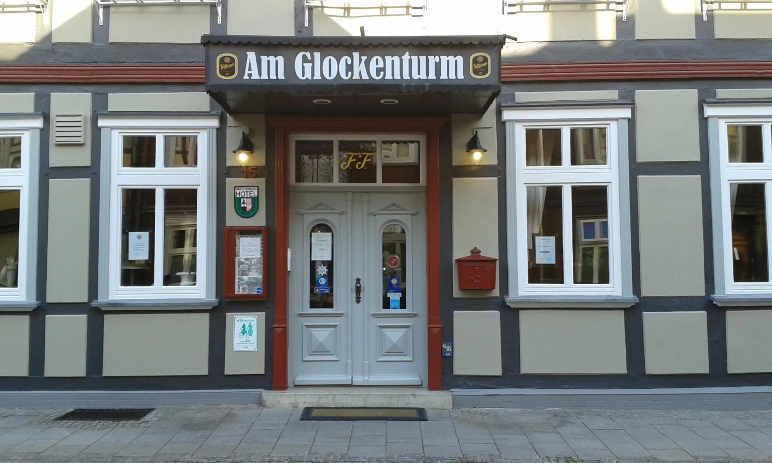 Facade/entrance in Hotel am Glockenturm