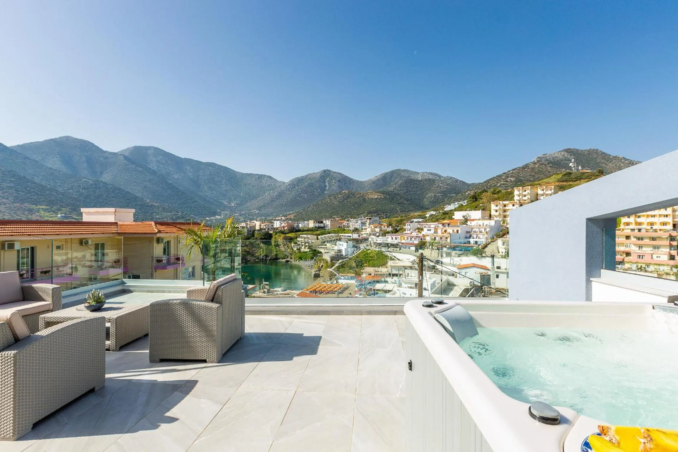 View (from property/room) in Akrogiali Apartments