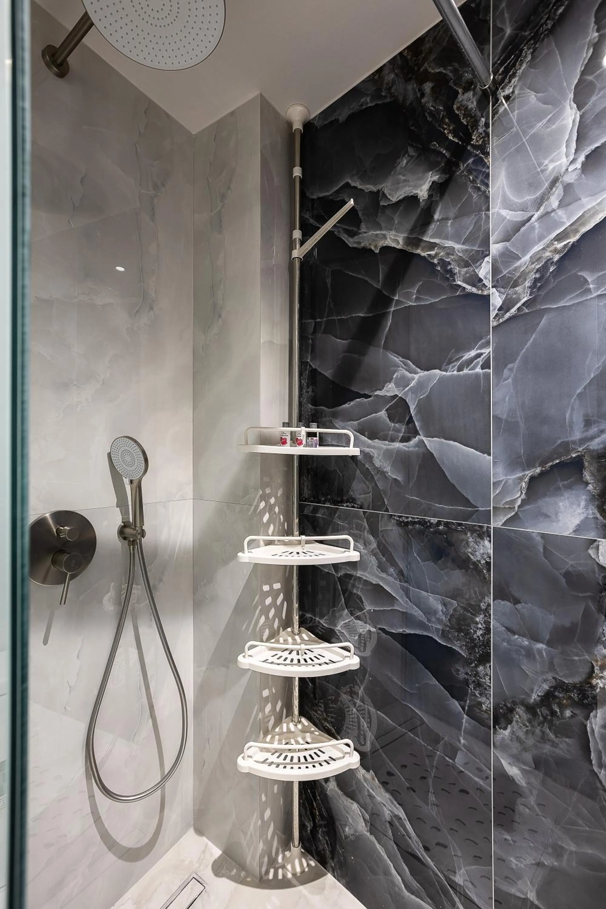 Bedroom in Akrogiali Apartments