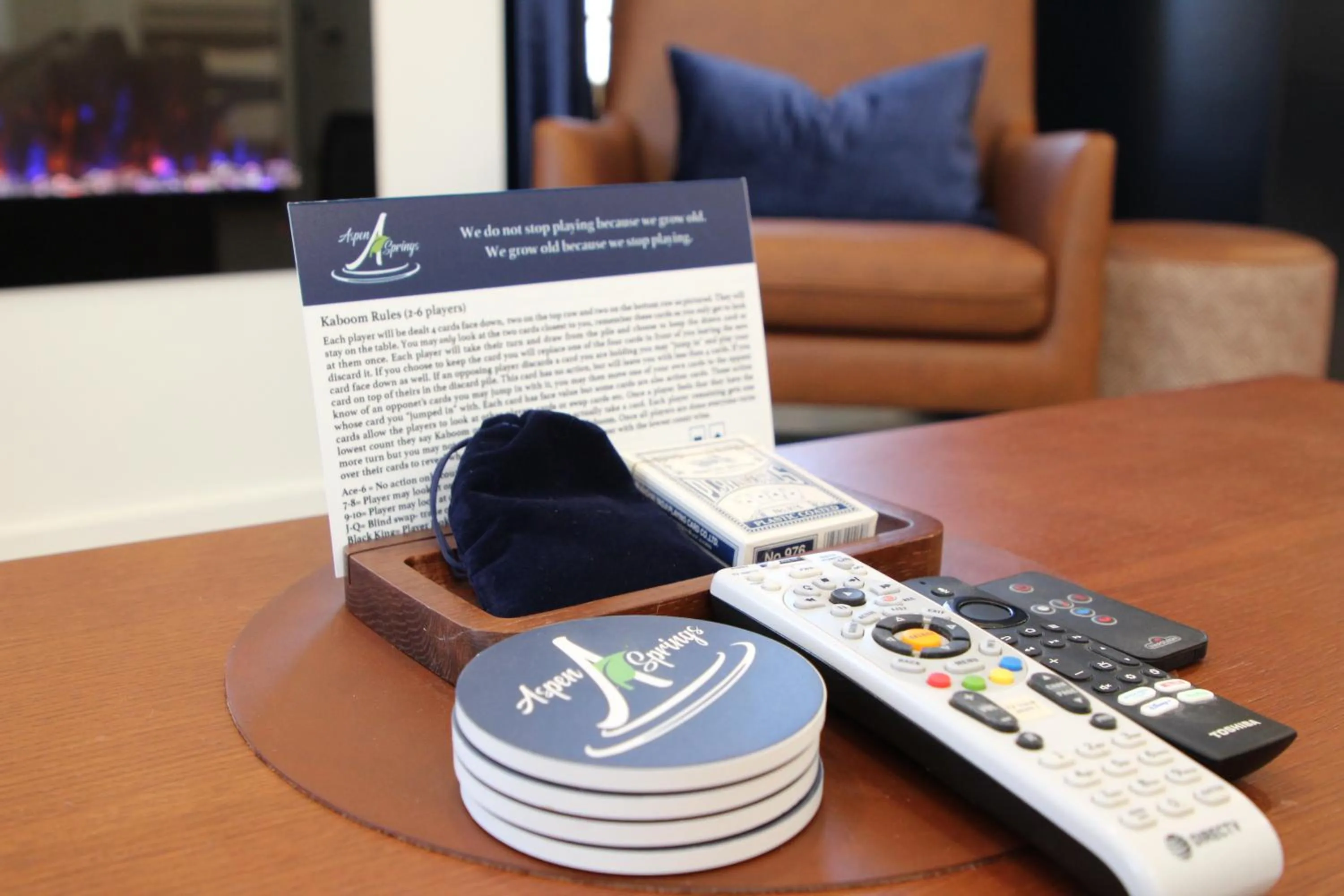 Living room in Aspen Springs Angel Fire