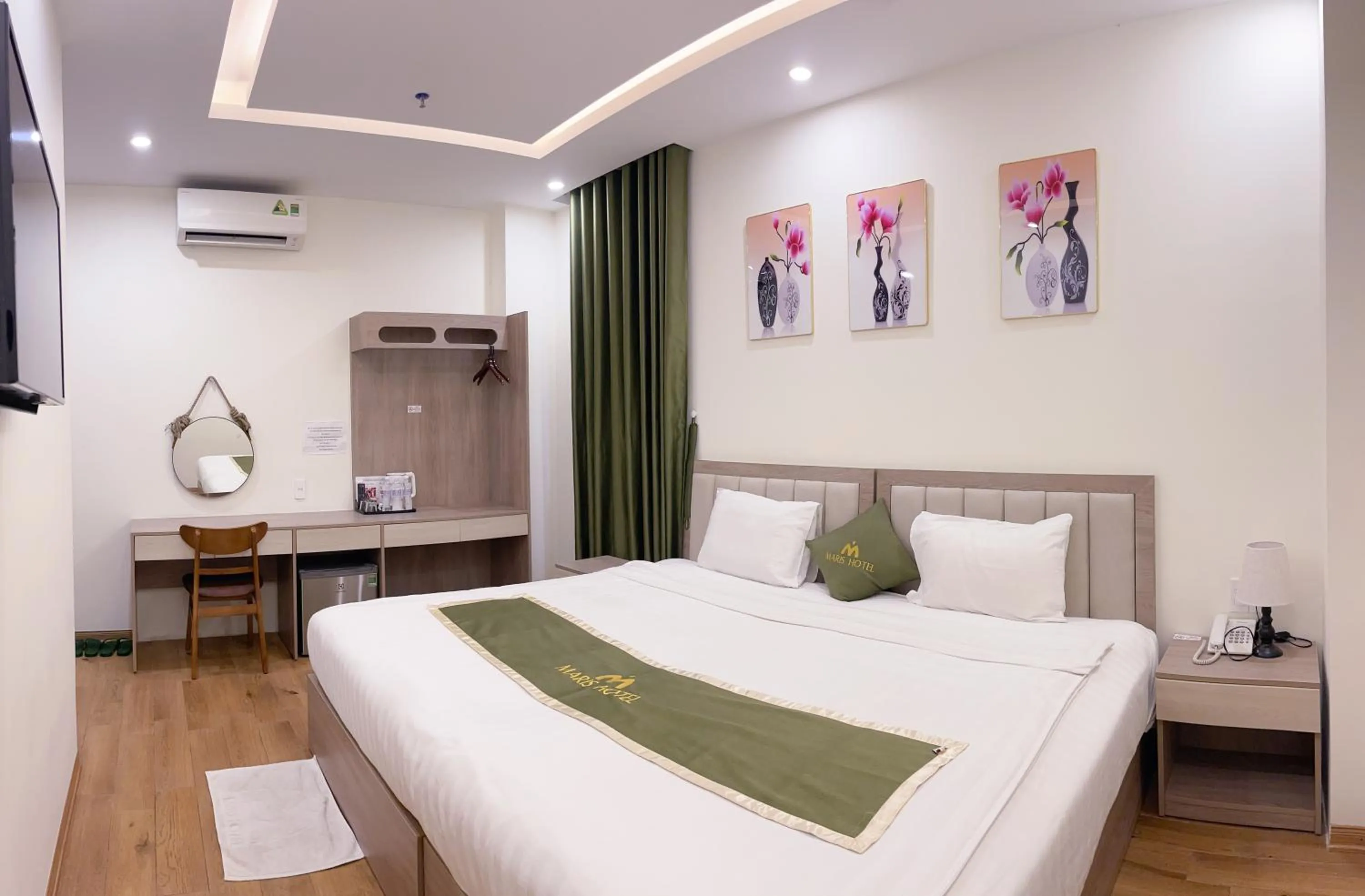 Bed in Maris Da Nang Hotel & Apartment