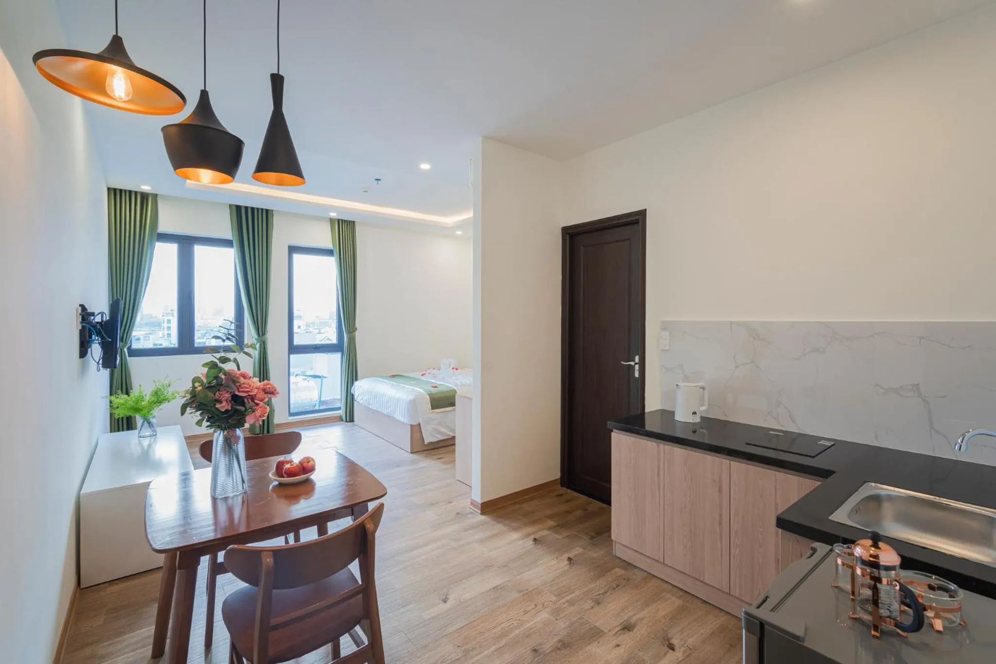 Living room in Maris Da Nang Hotel & Apartment