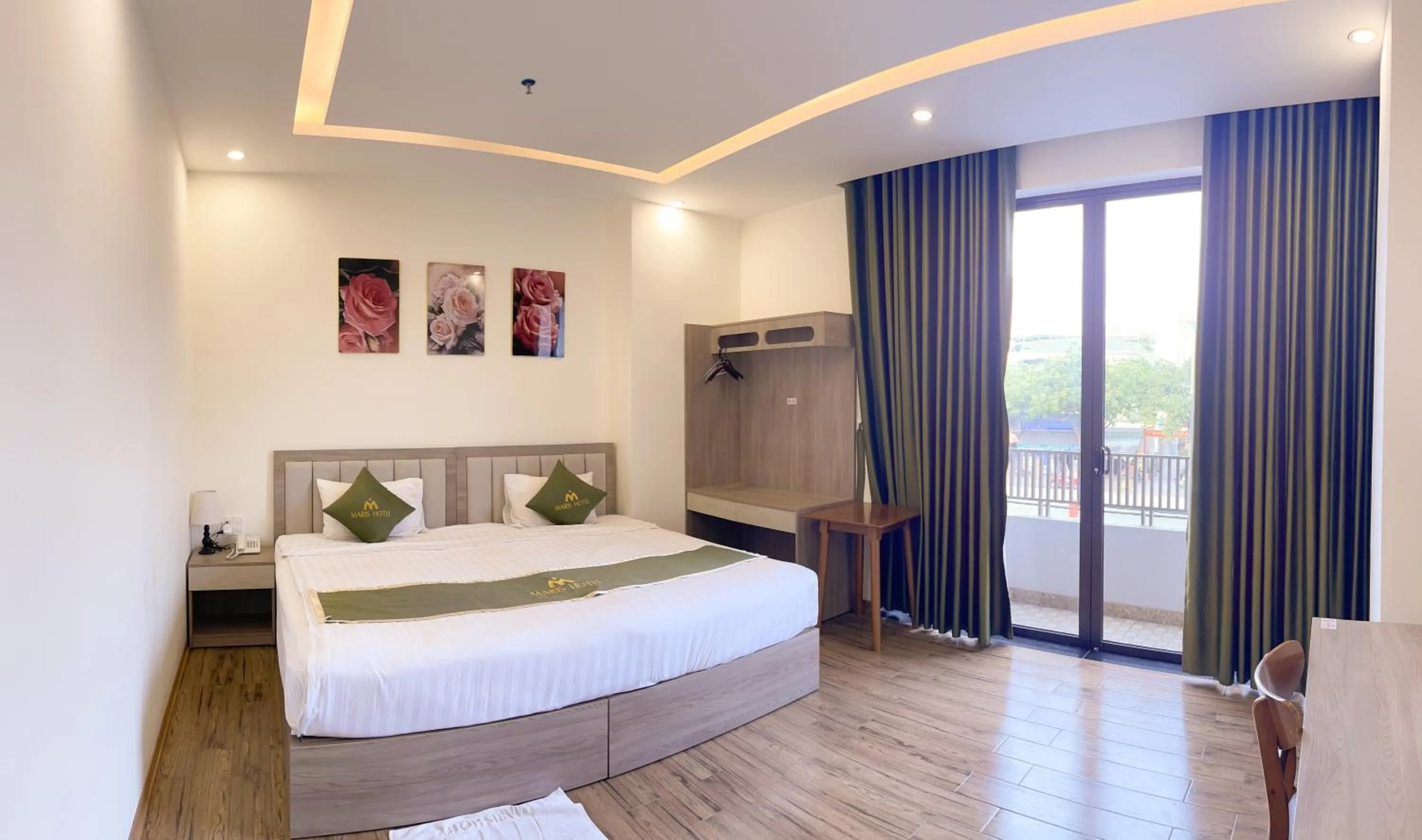 Bed in Maris Da Nang Hotel & Apartment