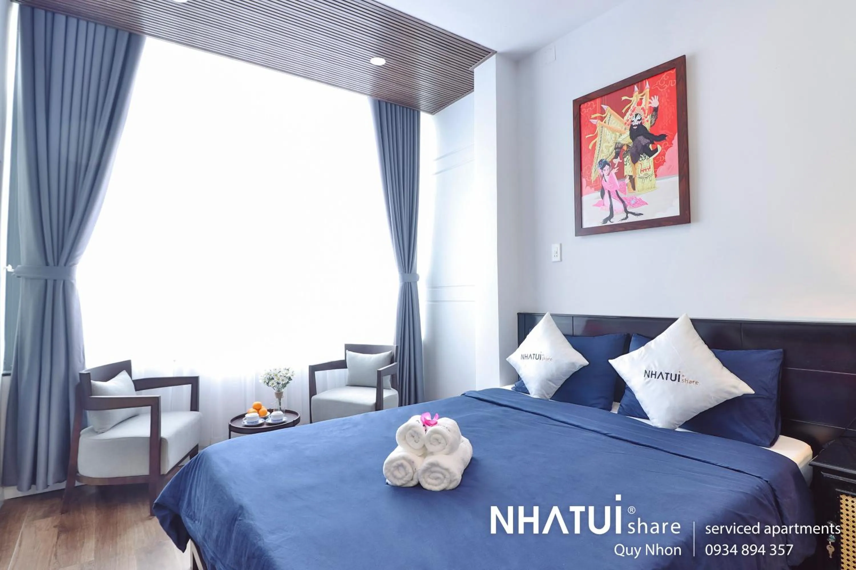 Bed in NHATUIshare Quy Nhơn