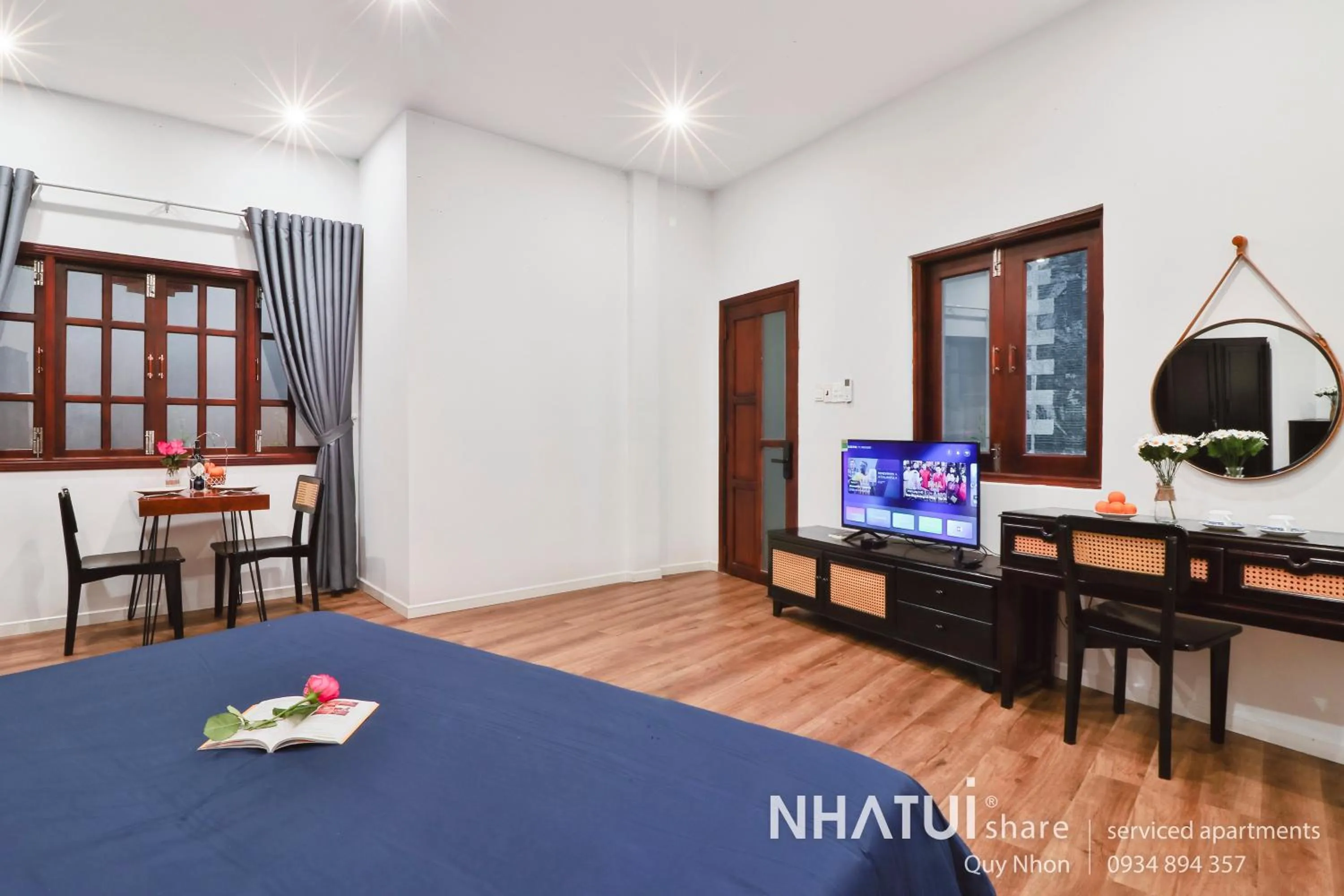 Photo of the whole room, Bed in NHATUIshare Quy Nhơn